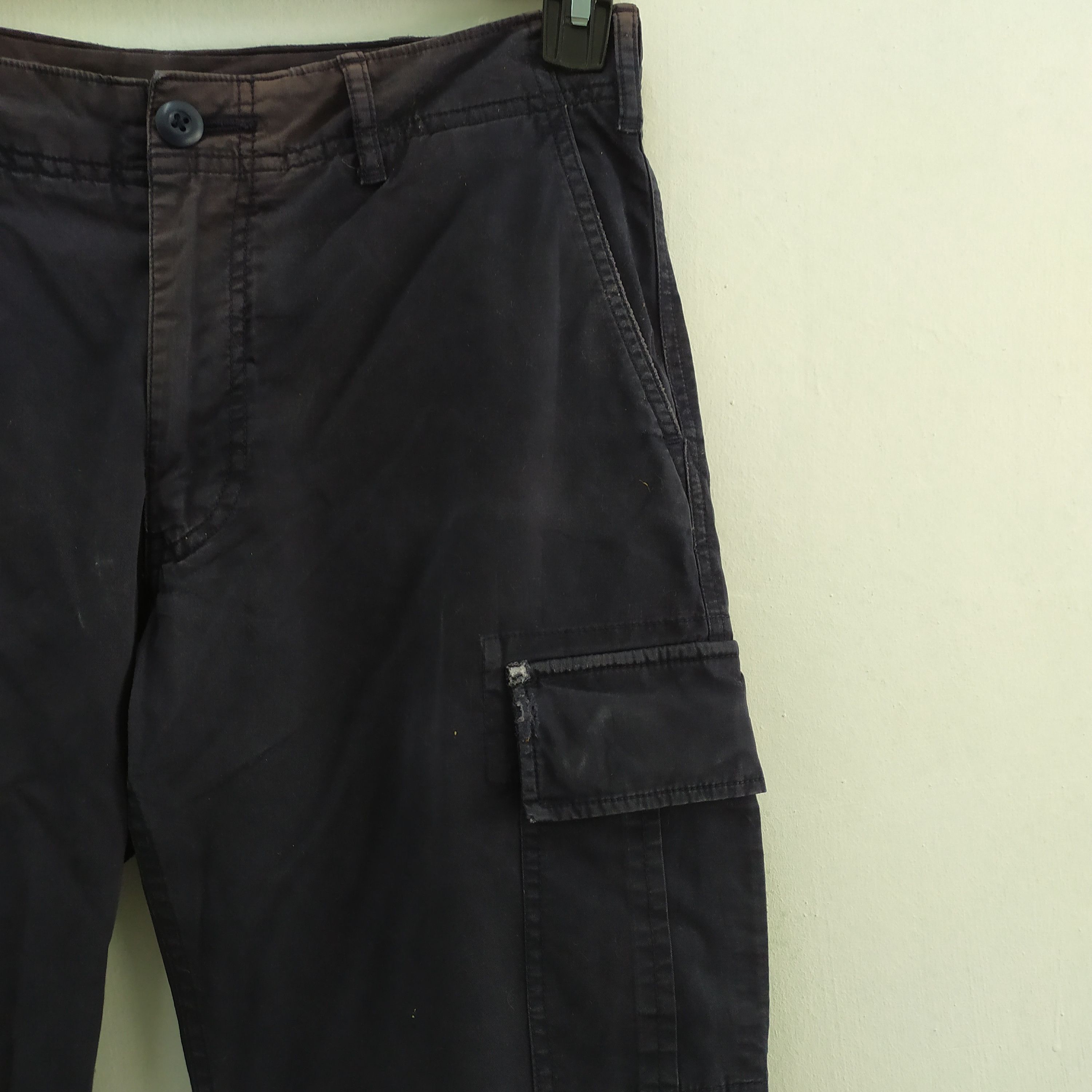 Japanese Brand VINTAGE JAPANESE BRAND FADED CARGO PANTS Size US 31 - 2 Thumbnail