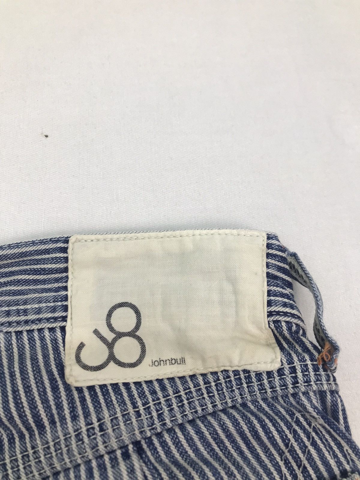 Other Vtg Johnbull hickory stripes carpenter pants Size US 33 - 20 Thumbnail