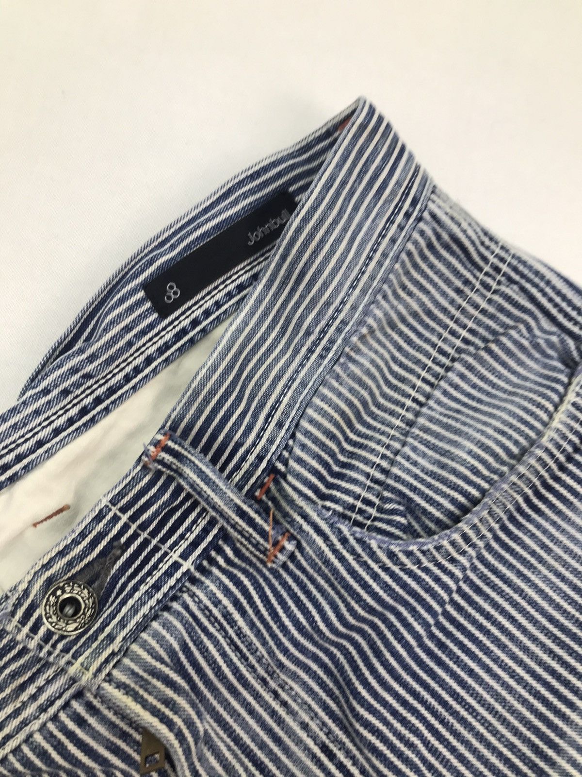 Other Vtg Johnbull hickory stripes carpenter pants Size US 33 - 21 Thumbnail