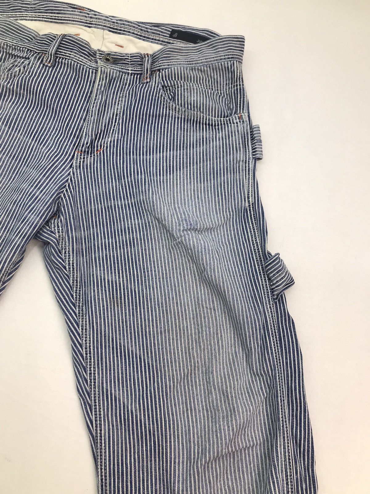 Other Vtg Johnbull hickory stripes carpenter pants Size US 33 - 5 Thumbnail