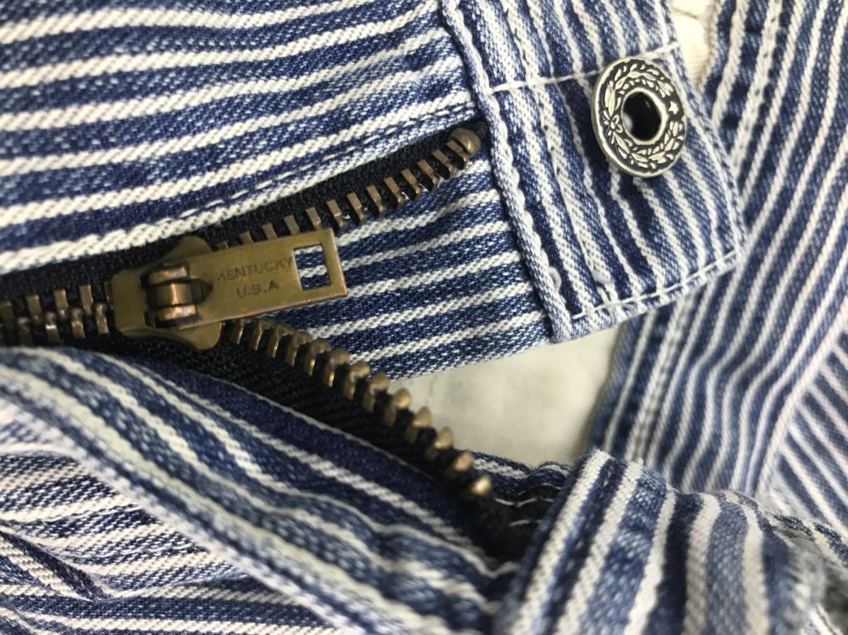 Other Vtg Johnbull hickory stripes carpenter pants Size US 33 - 22 Thumbnail