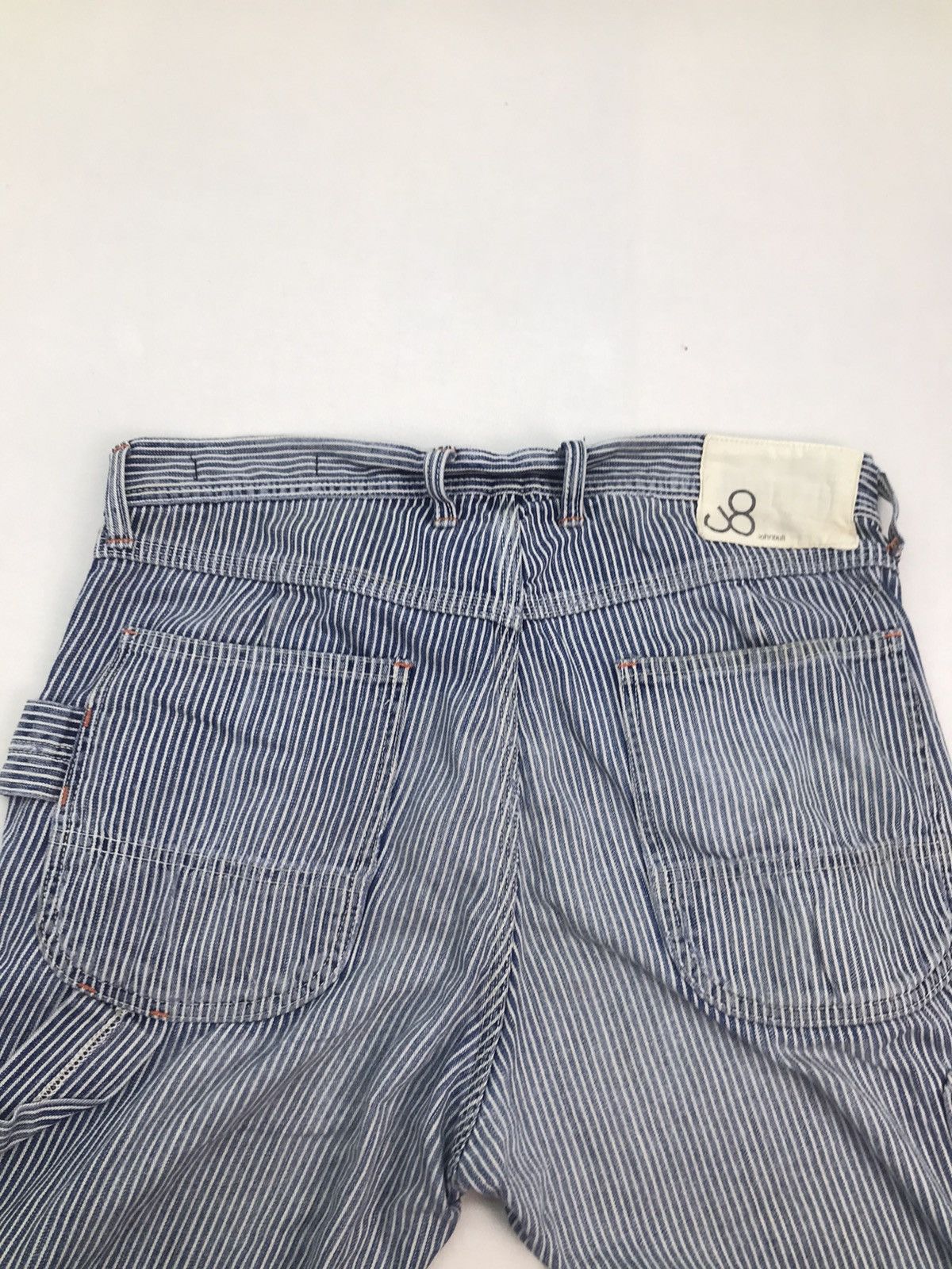 Other Vtg Johnbull hickory stripes carpenter pants Size US 33 - 17 Thumbnail