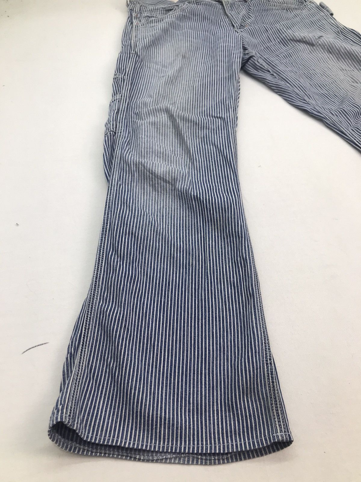 Other Vtg Johnbull hickory stripes carpenter pants Size US 33 - 4 Thumbnail