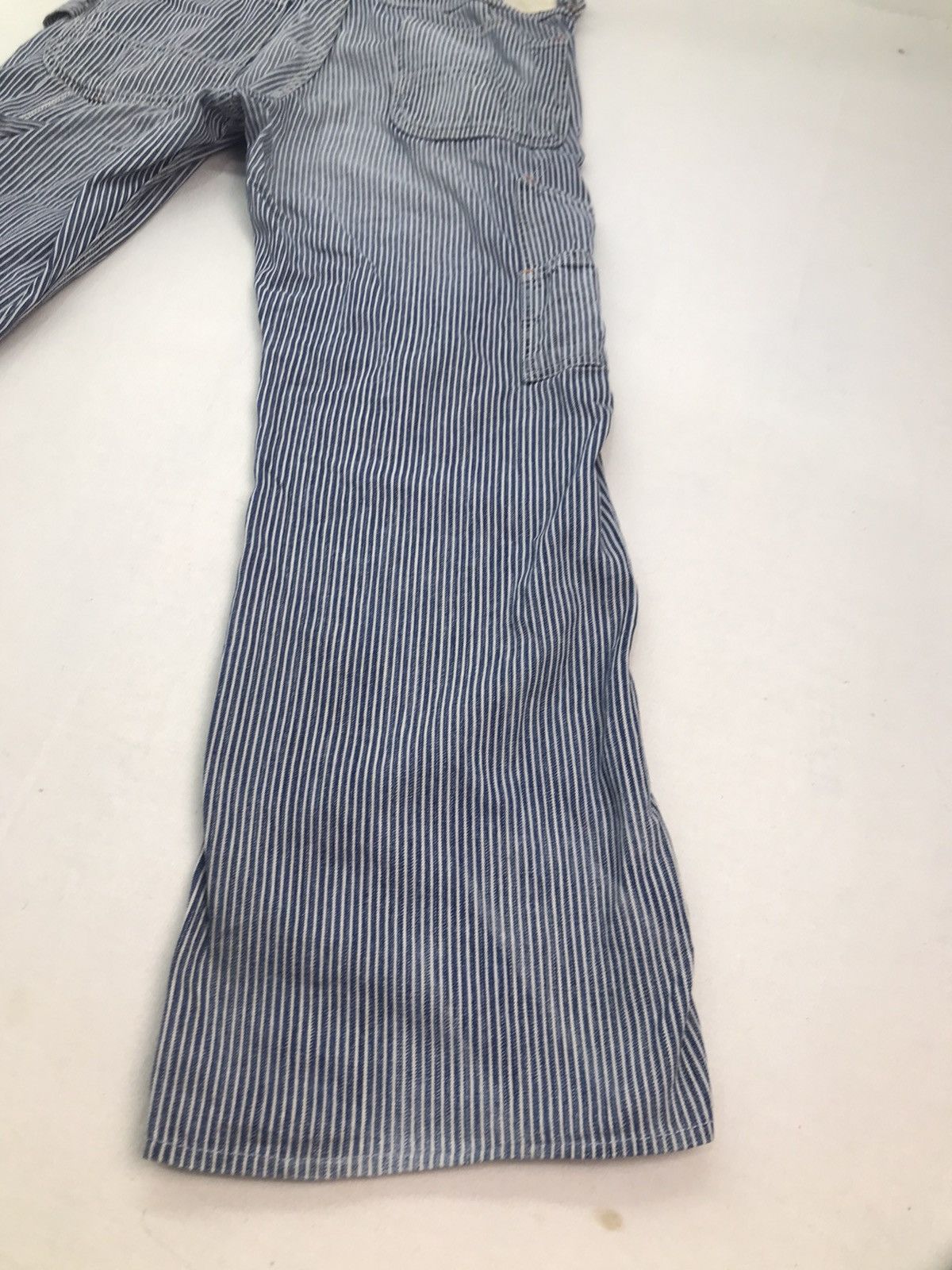 Other Vtg Johnbull hickory stripes carpenter pants Size US 33 - 13 Thumbnail
