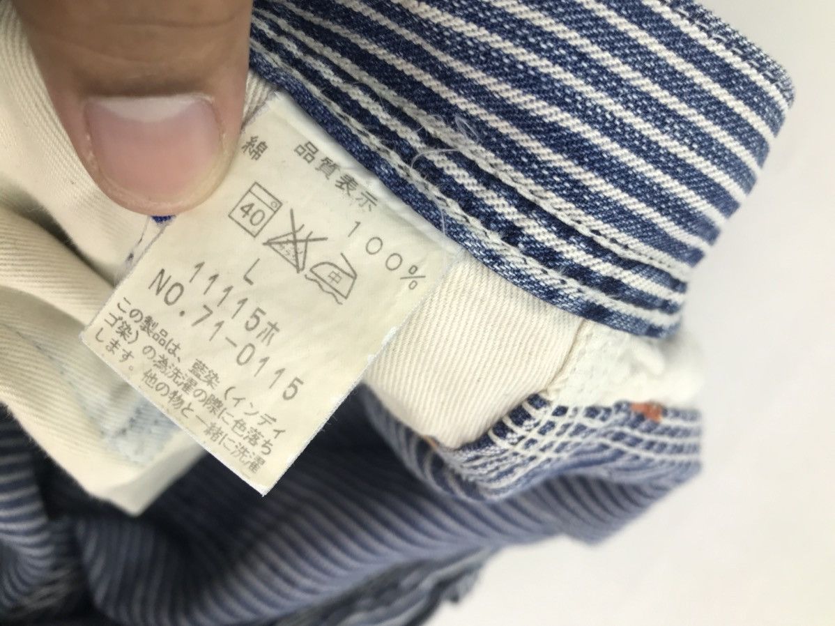 Other Vtg Johnbull hickory stripes carpenter pants Size US 33 - 23 Thumbnail