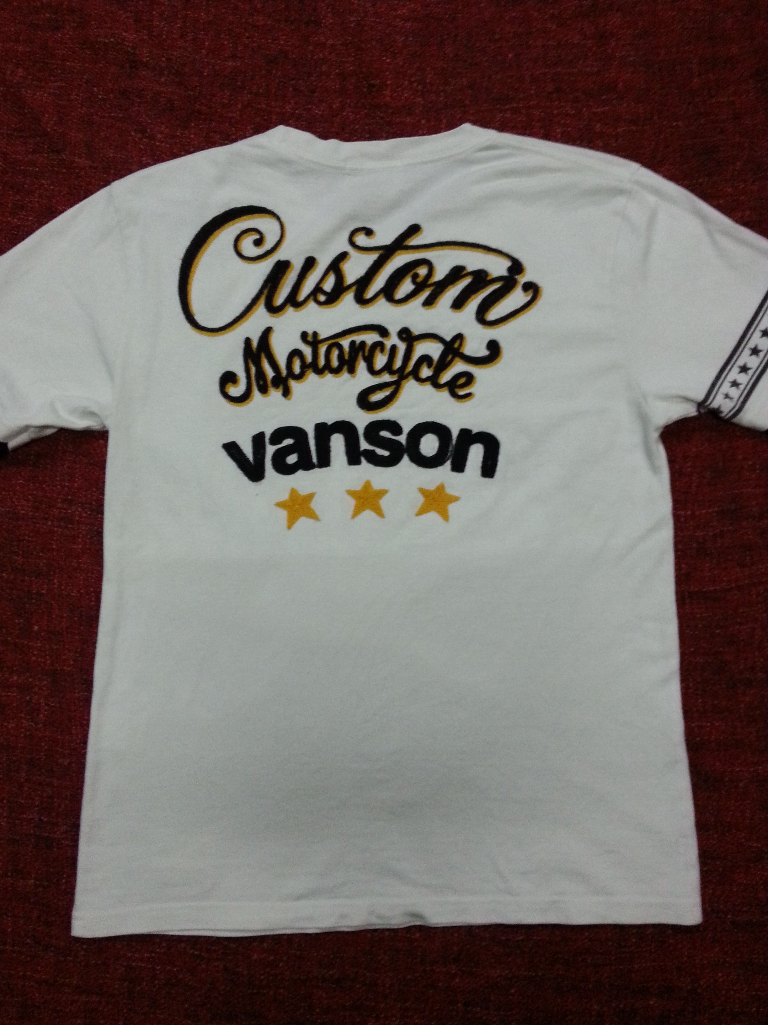 Harley Davidson × Vanson Leathers Rare Vanson leathers Custom tee Size US S / EU 44-46 / 1 - 1 Thumbnail
