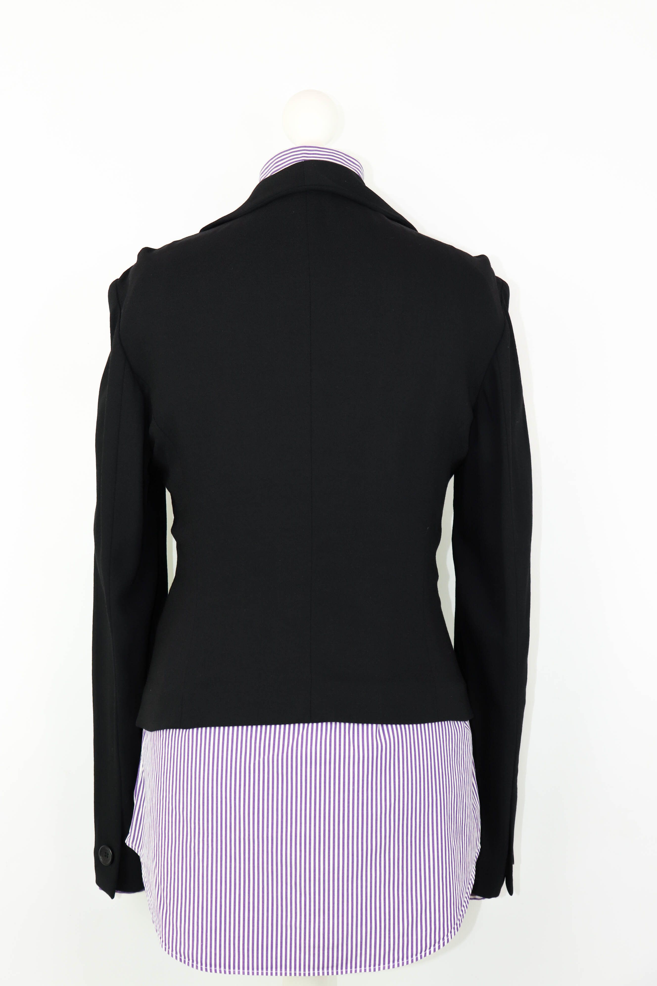 Dolce & Gabbana Dolce & Gabbana Vintage Black Sport Coat Blazer Jacket Size M / US 6-8 / IT 42-44 - 2 Thumbnail