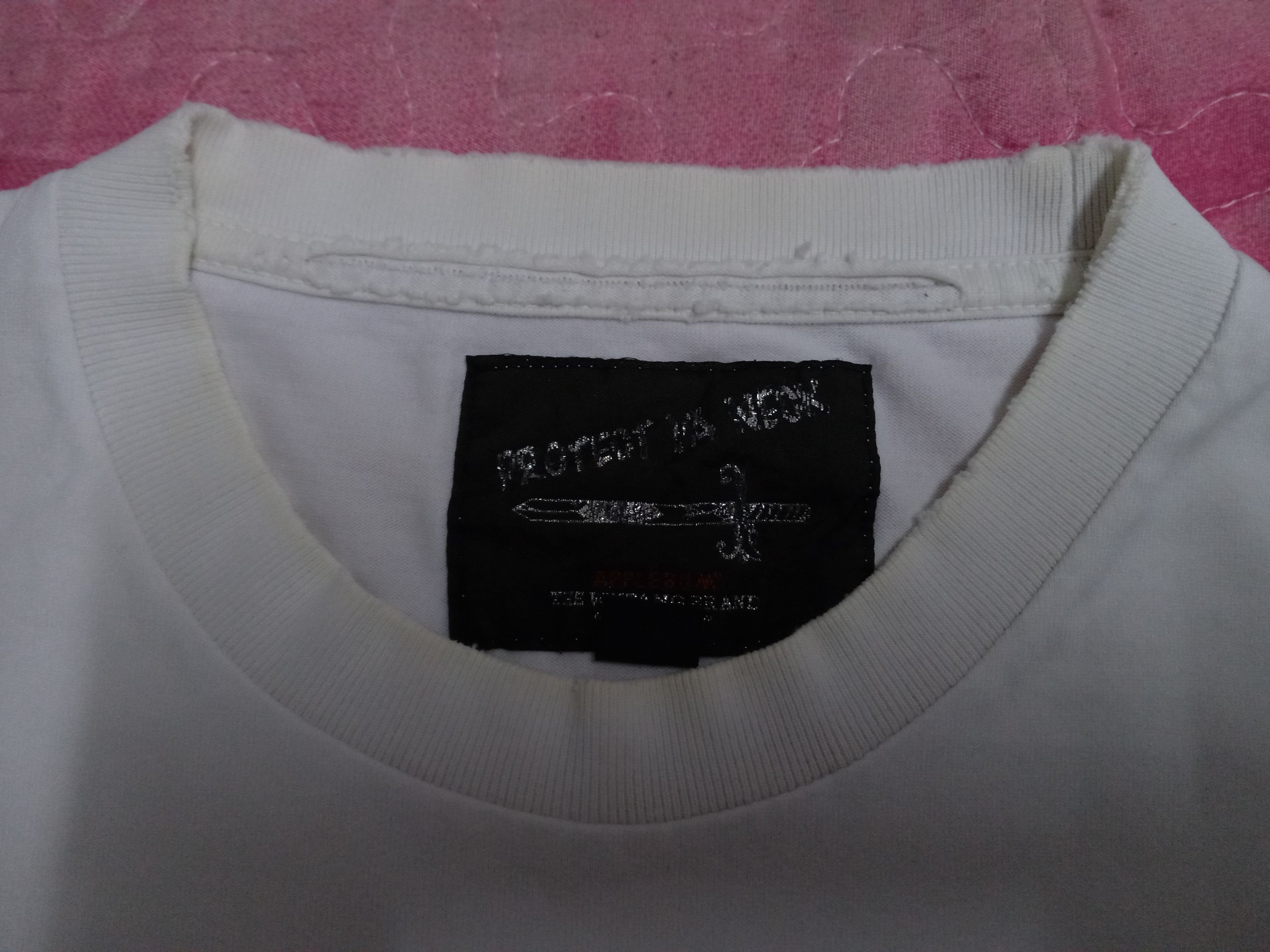Japanese Brand × Wu-Tang Clan Rare distressed Applebum x Wu Tang Tee shirt Rap Streetwear Size US M / EU 48-50 / 2 - 4 Thumbnail