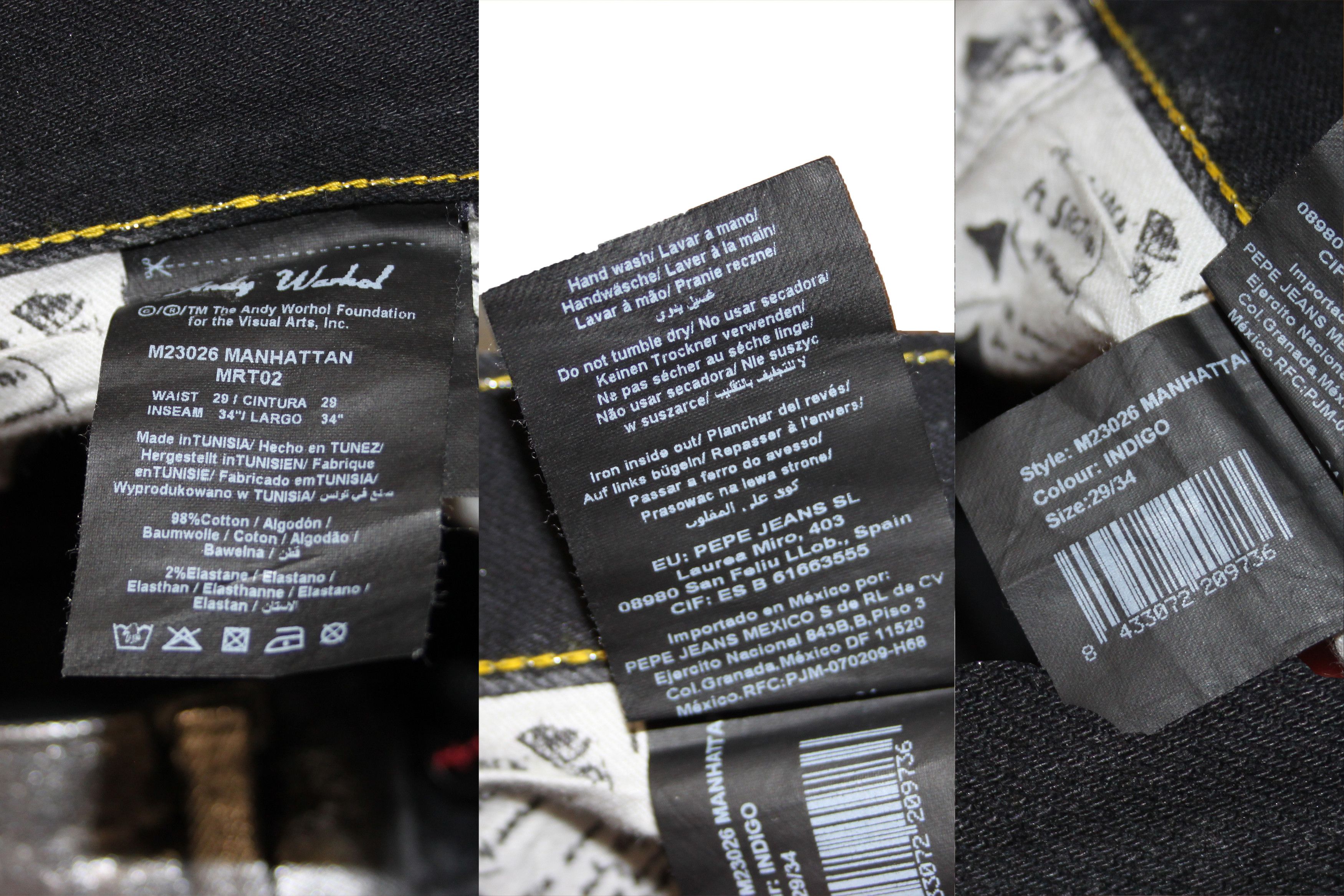 Andy Warhol Andy Warhol silver jeans Size US 28 / EU 44 - 6 Thumbnail