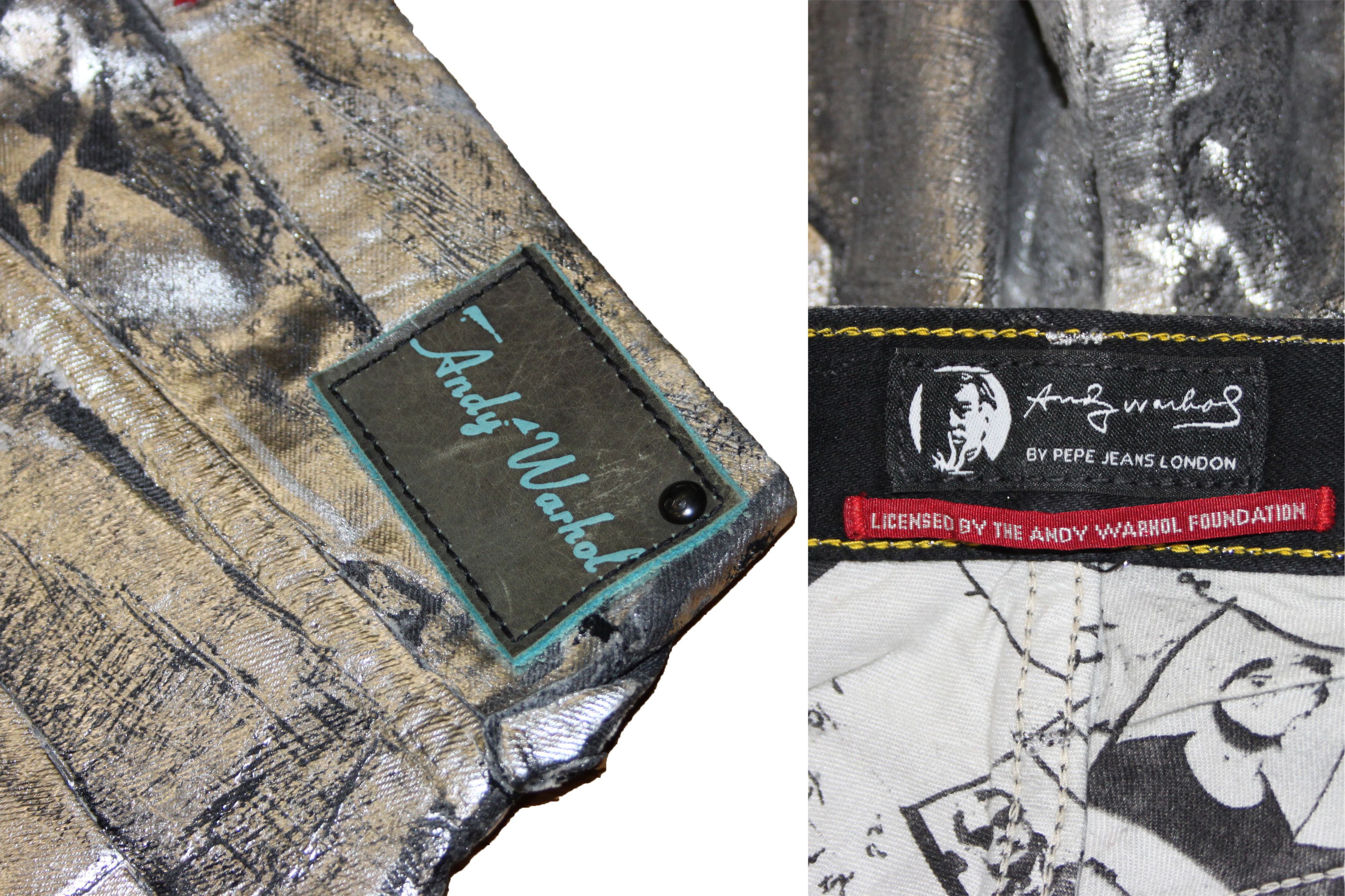 Andy Warhol Andy Warhol silver jeans Size US 28 / EU 44 - 7 Thumbnail