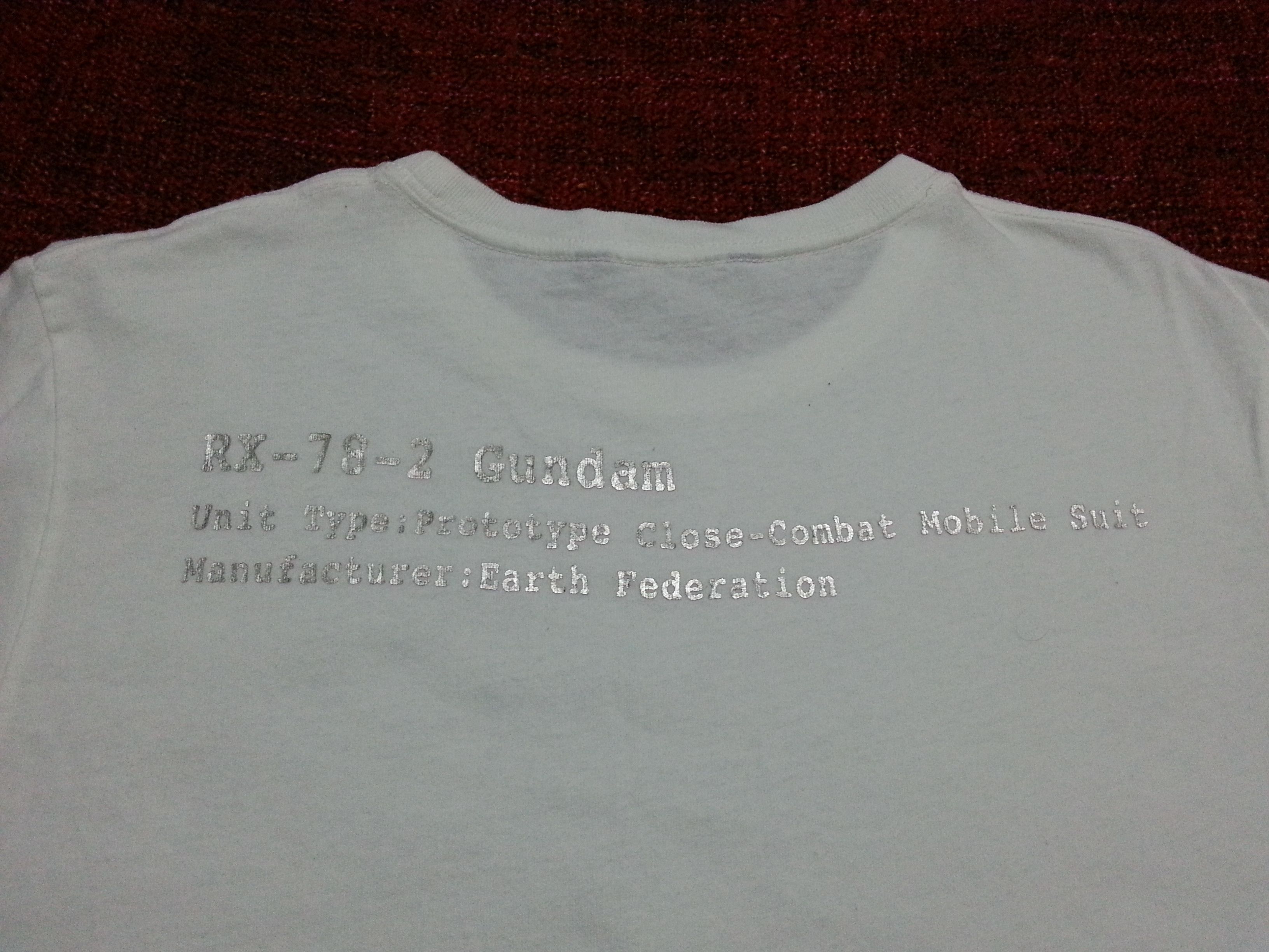 Anime × Cartoon Network × Japanese Brand Rare anime Gundam Tee Evangelion Macross Mospeda Size US M / EU 48-50 / 2 - 4 Thumbnail
