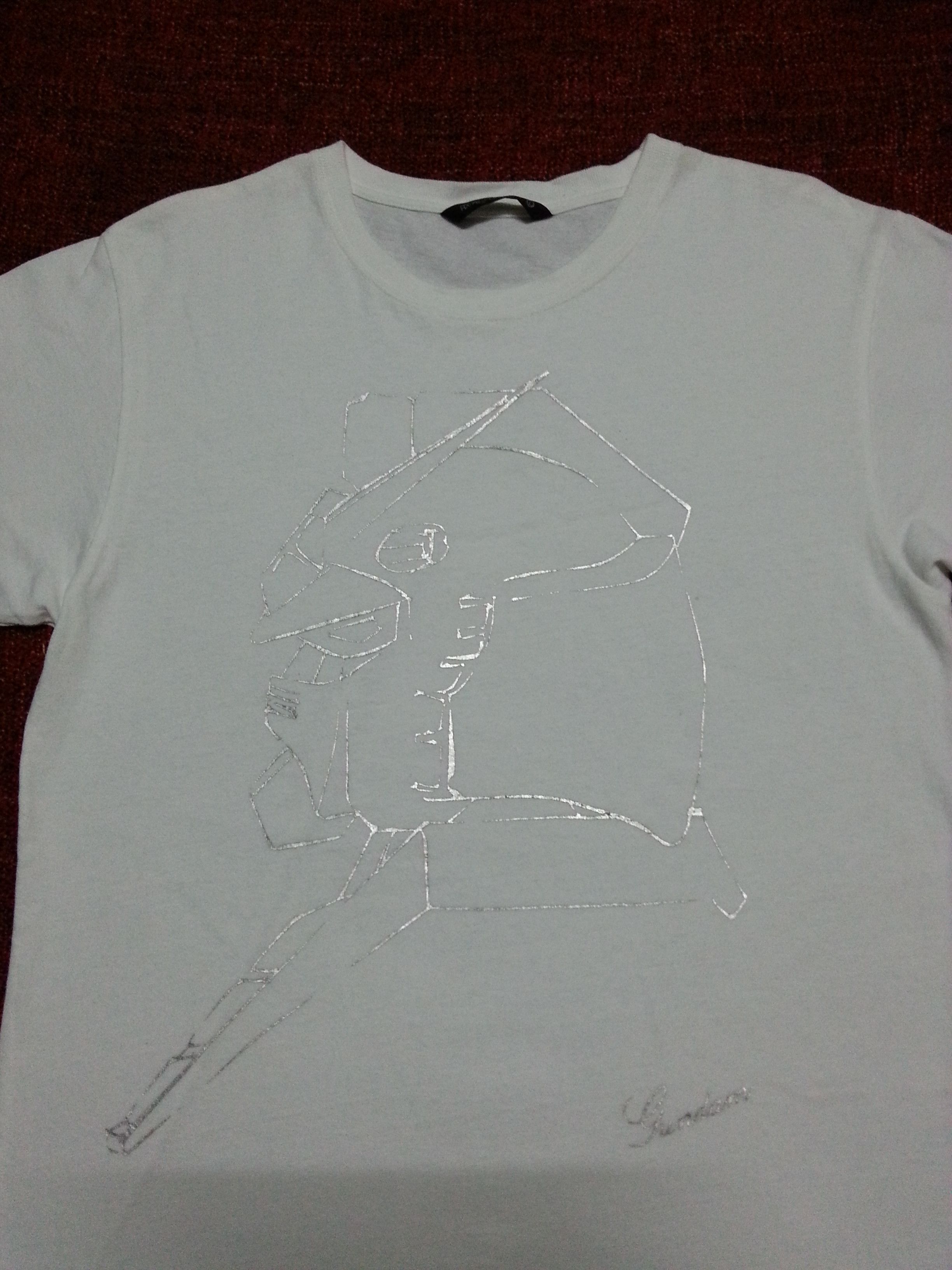 Anime × Cartoon Network × Japanese Brand Rare anime Gundam Tee Evangelion Macross Mospeda Size US M / EU 48-50 / 2 - 2 Thumbnail