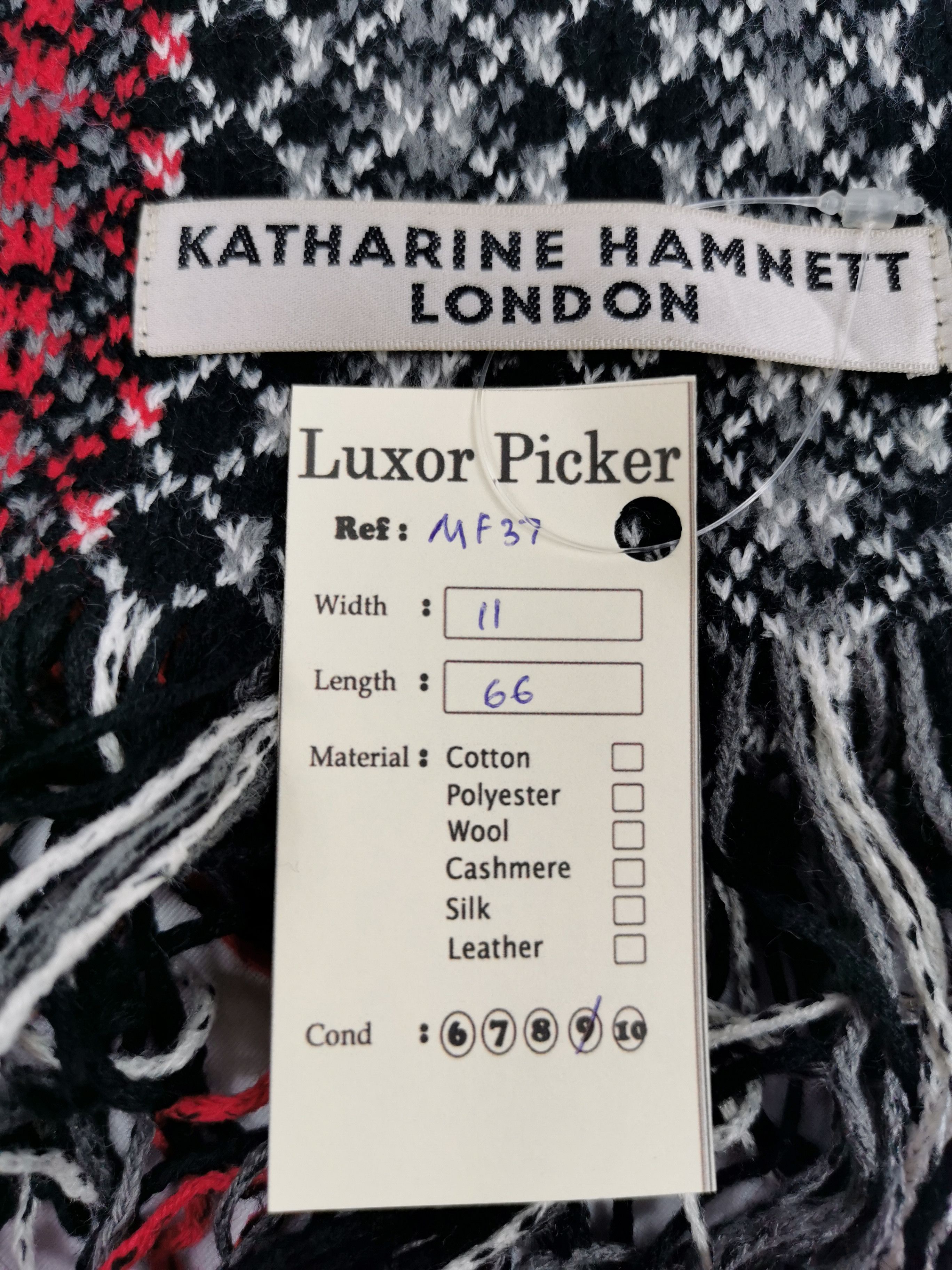Katharine Hamnett London Katharine hamnett scarf muffler Size ONE SIZE - 5 Thumbnail