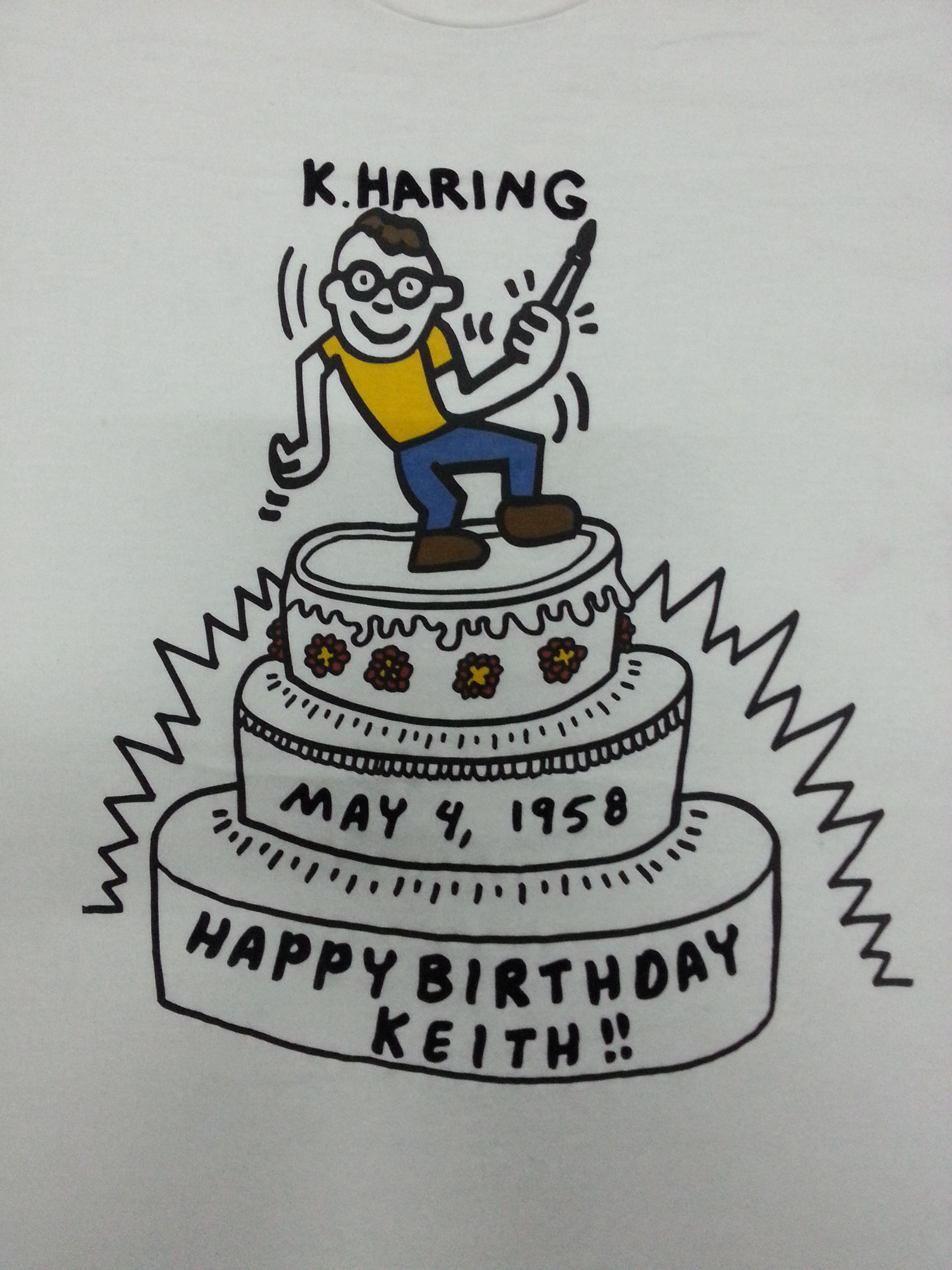 Japanese Brand Rare K.Haring x UT Tee Kaws Warhol Banksy Size US L / EU 52-54 / 3 - 1 Thumbnail