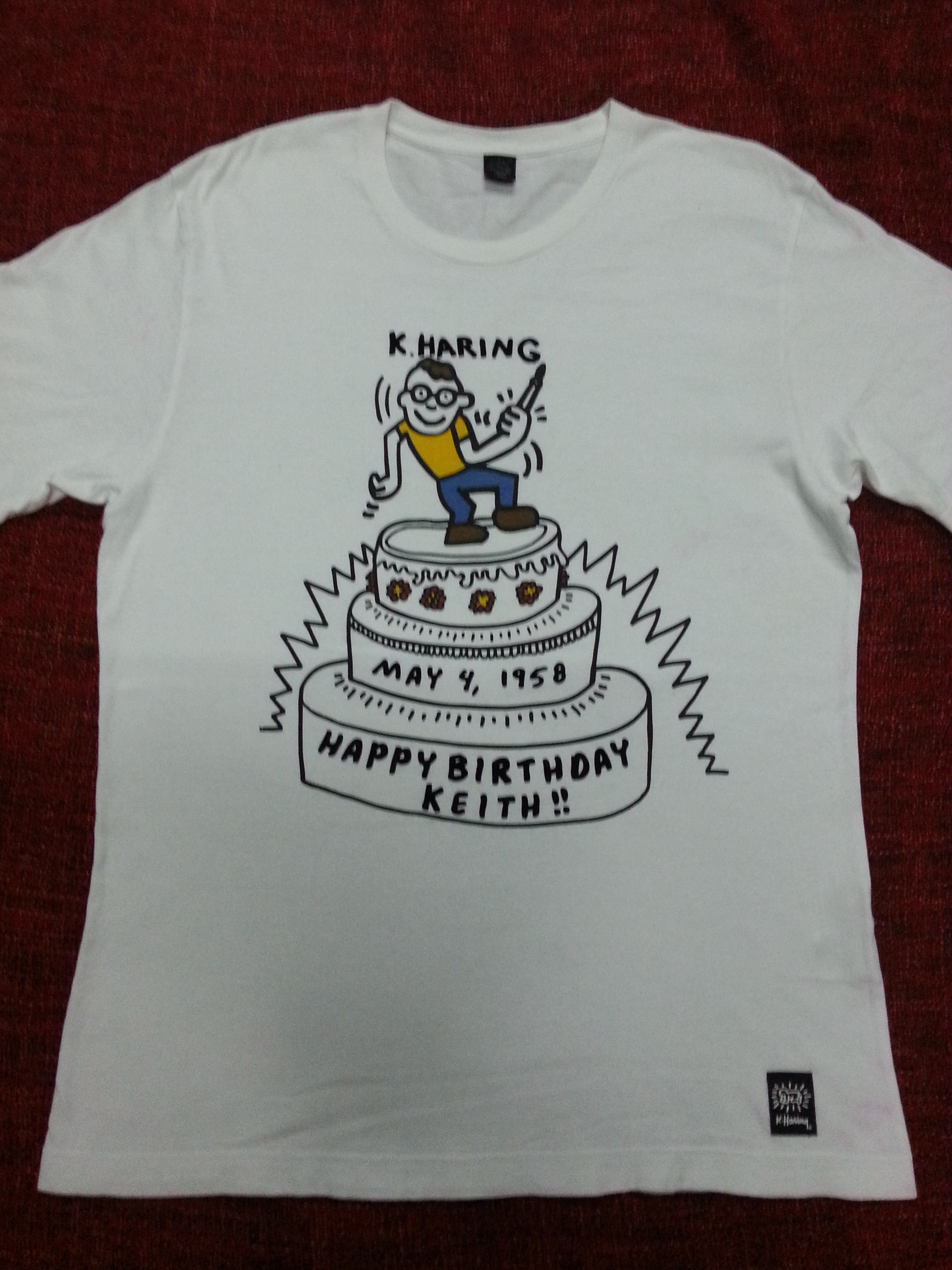 Japanese Brand Rare K.Haring x UT Tee Kaws Warhol Banksy Size US L / EU 52-54 / 3 - 2 Thumbnail