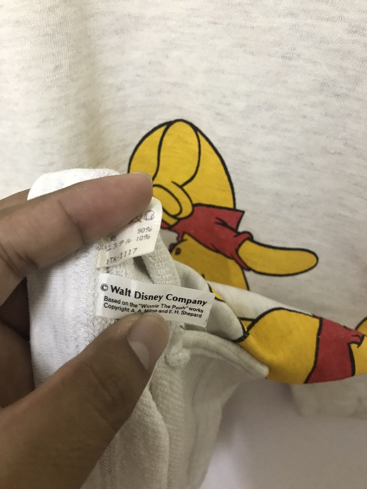 Japanese Brand × Vintage Cartoon Pooh Tokyo Disneyland Long Sleeve Tshirt Size US L / EU 52-54 / 3 - 5 Thumbnail