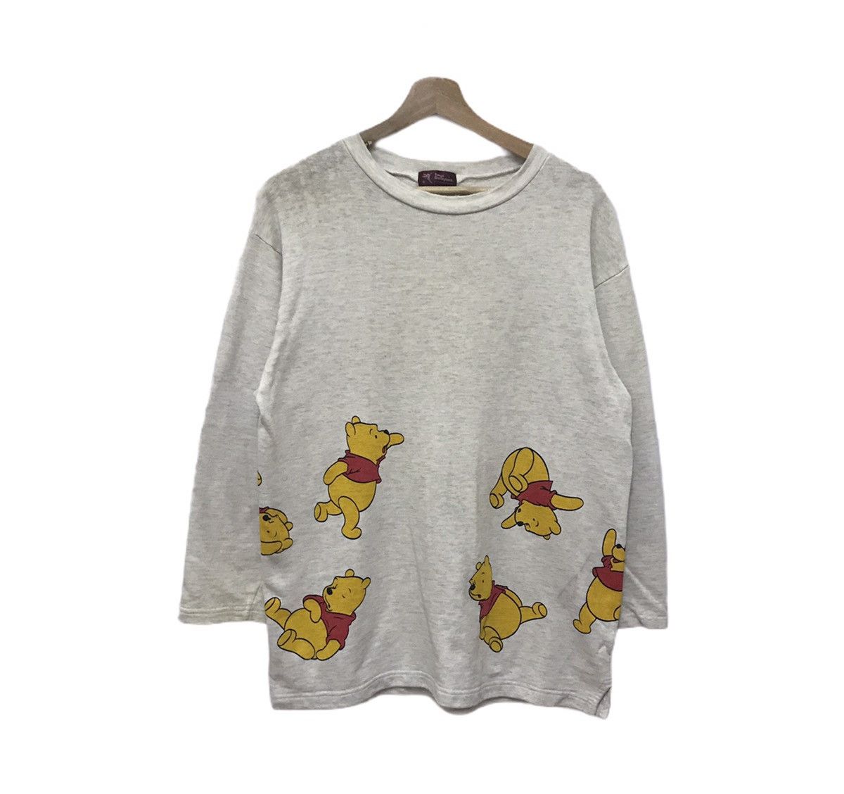 Japanese Brand × Vintage Cartoon Pooh Tokyo Disneyland Long Sleeve Tshirt Size US L / EU 52-54 / 3 - 3 Thumbnail