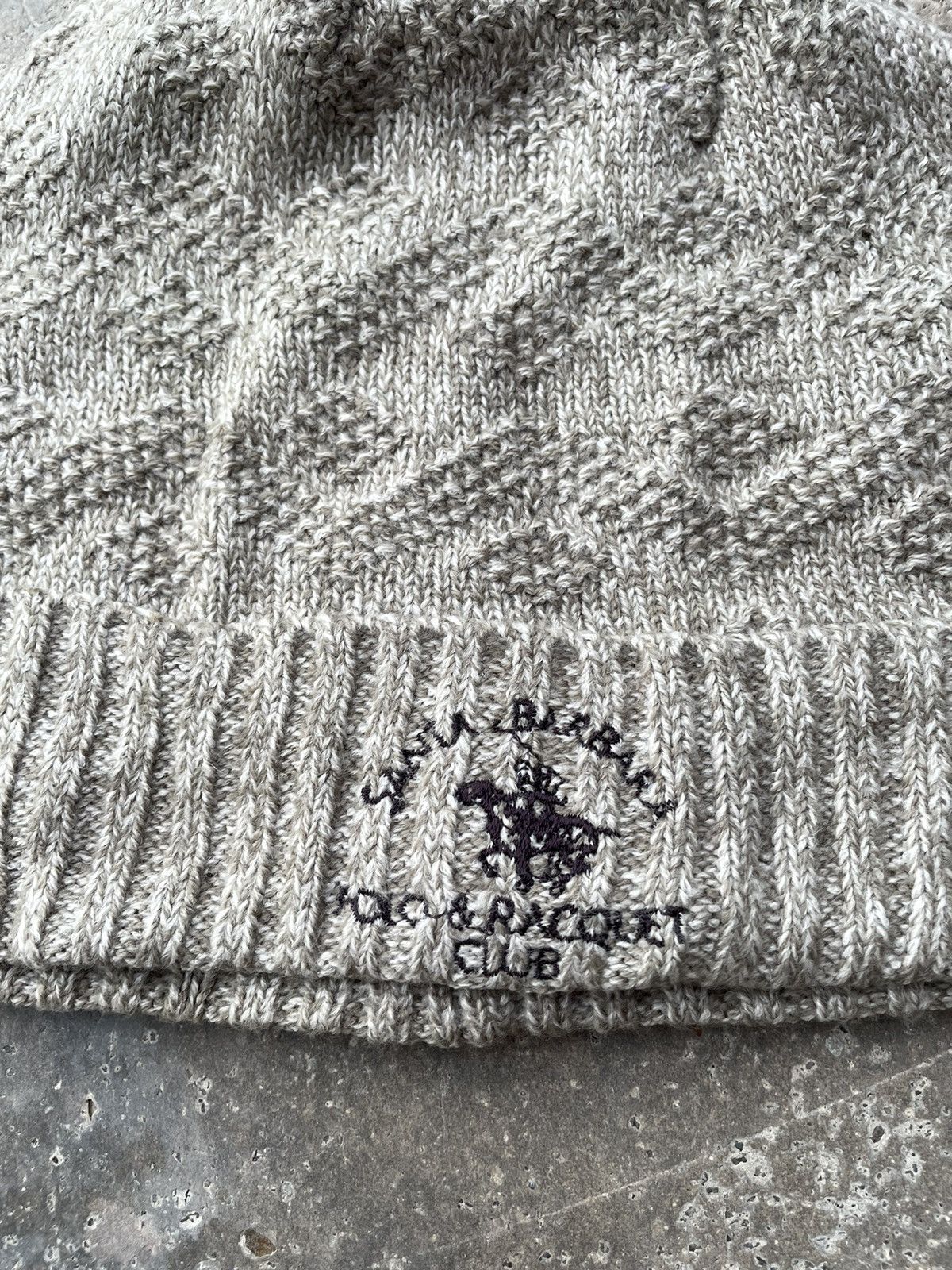 Japanese Brand SANTA BARBARA POLO CLUB BEANIE Size ONE SIZE - 2 Thumbnail