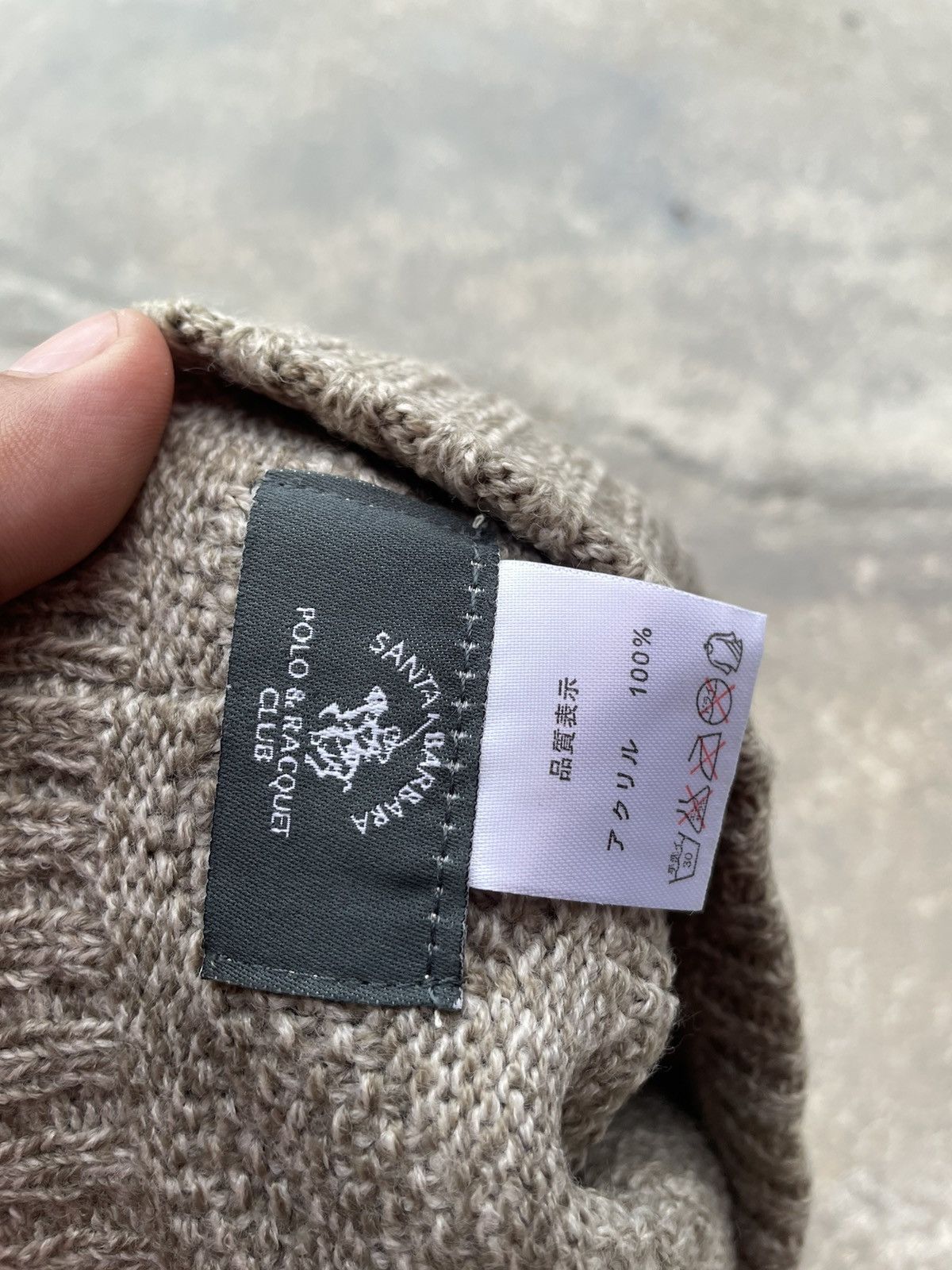 Japanese Brand SANTA BARBARA POLO CLUB BEANIE Size ONE SIZE - 4 Thumbnail