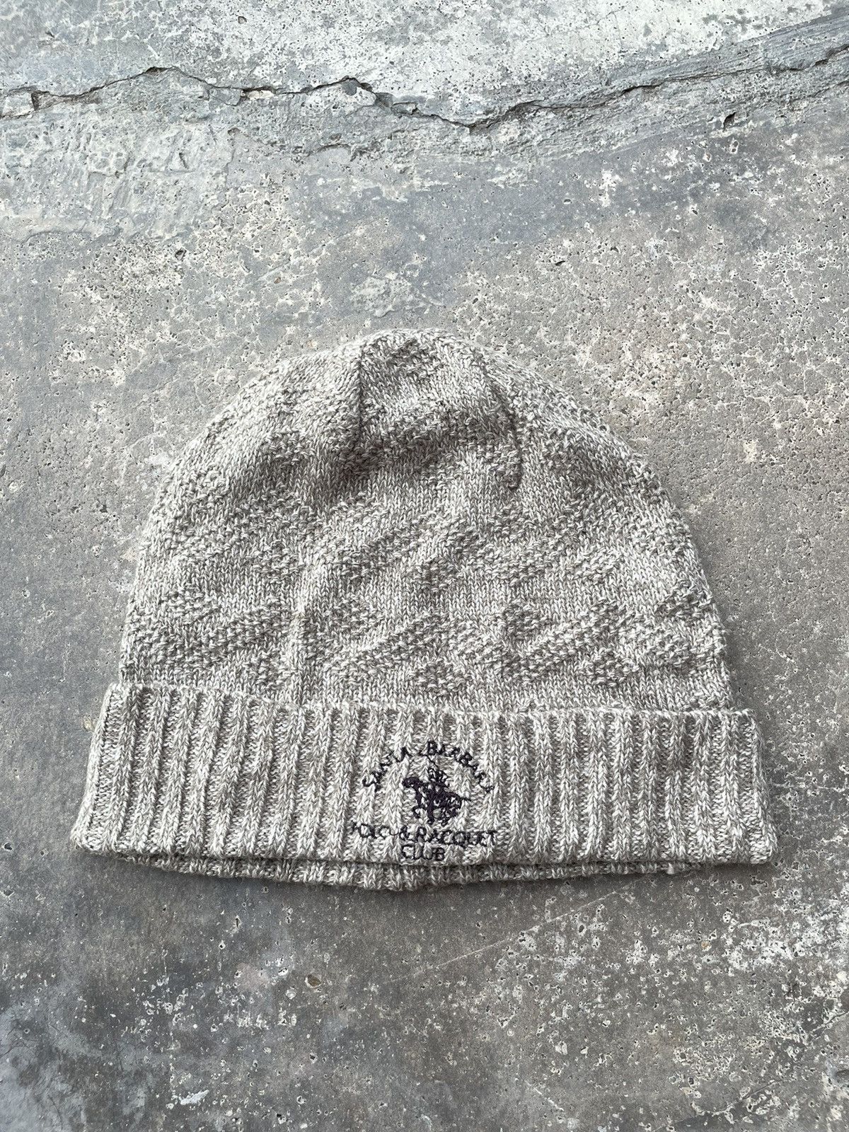 Japanese Brand SANTA BARBARA POLO CLUB BEANIE Size ONE SIZE - 1 Thumbnail