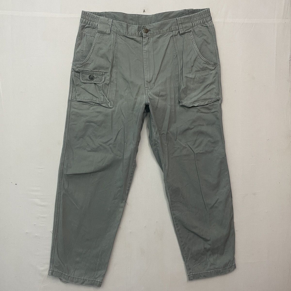 image of Vintage Unbranded Bush Casual Pants in Grey, Men's (Size 39)