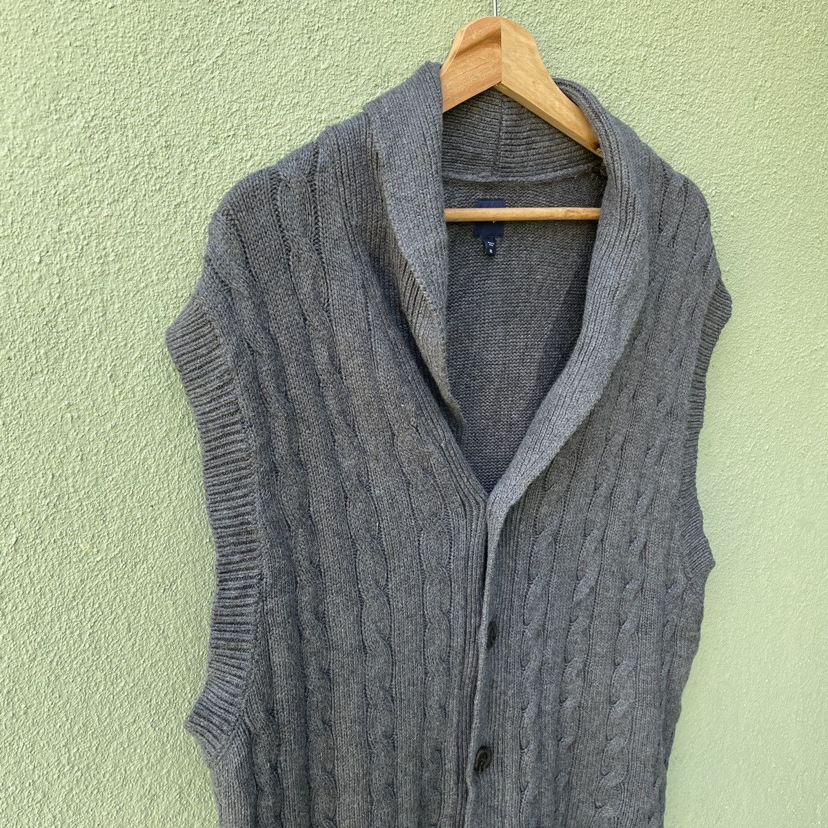Gap Vintage‼️ GAP Sleeveless Cardigan Knitwear!! Size US L / EU 52-54 / 3 - 2 Thumbnail