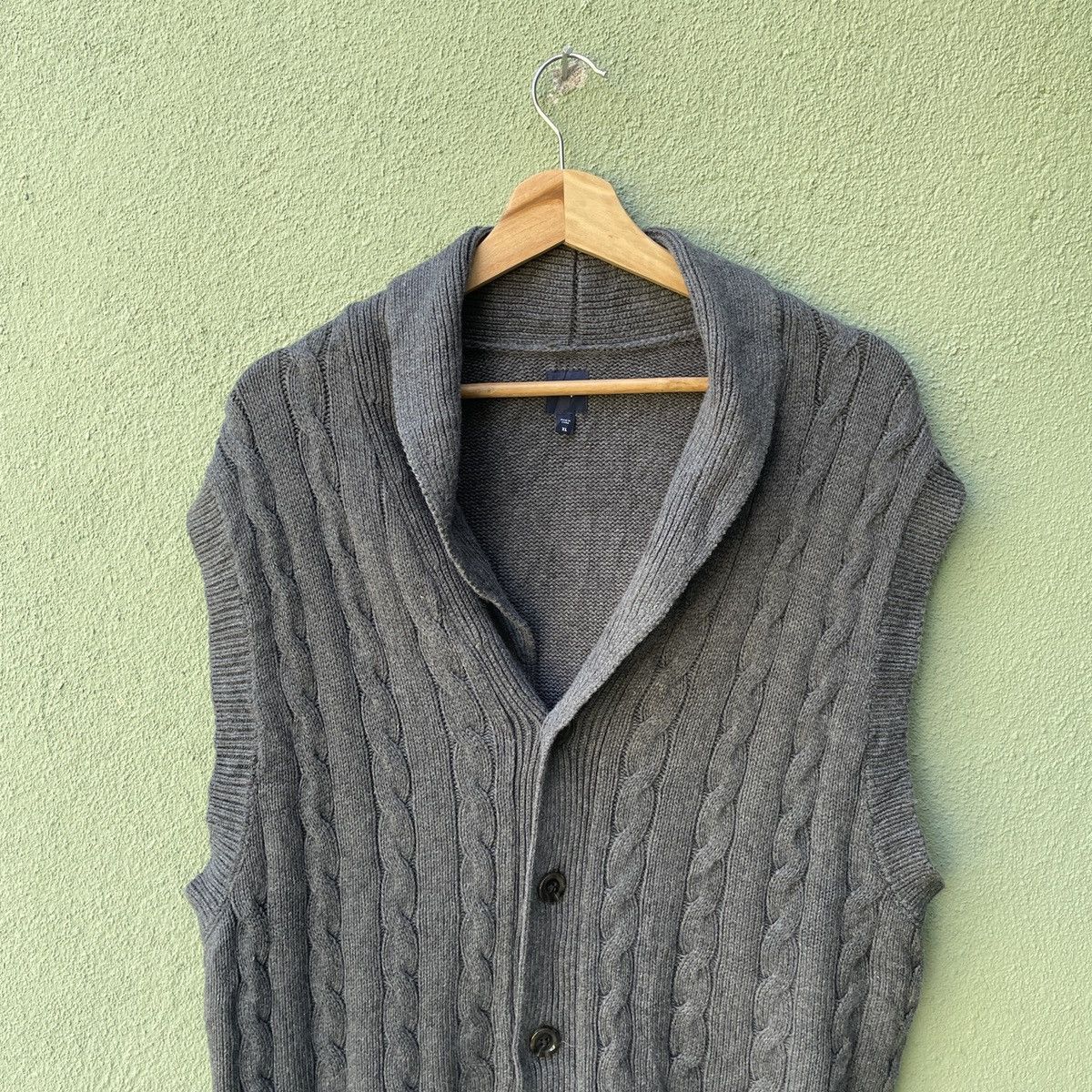 Gap Vintage‼️ GAP Sleeveless Cardigan Knitwear!! Size US L / EU 52-54 / 3 - 3 Thumbnail