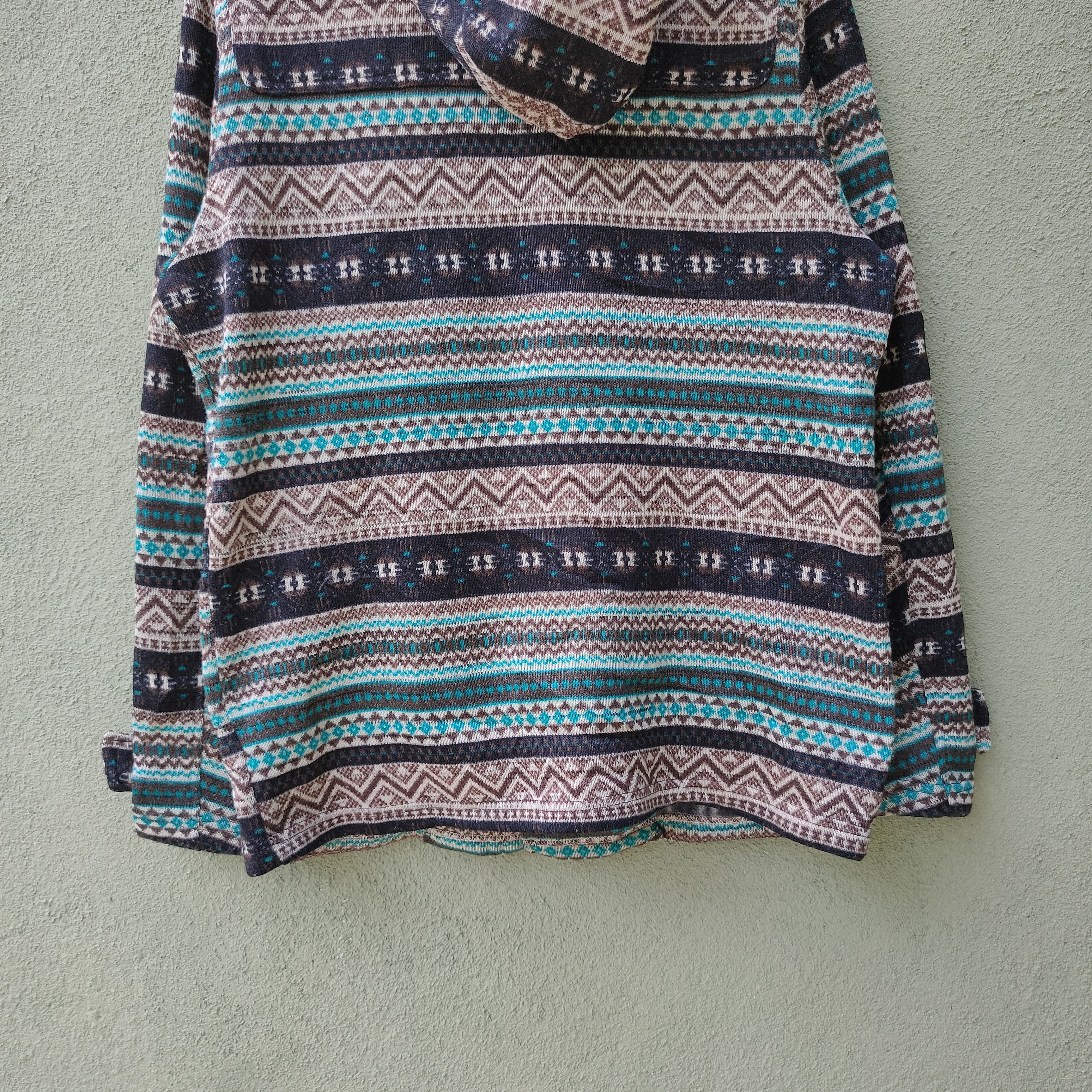 Japanese Brand Vintage Unbranded Zipper Ups Hoodie Nice design Jacket Size US M / EU 48-50 / 2 - 6 Thumbnail