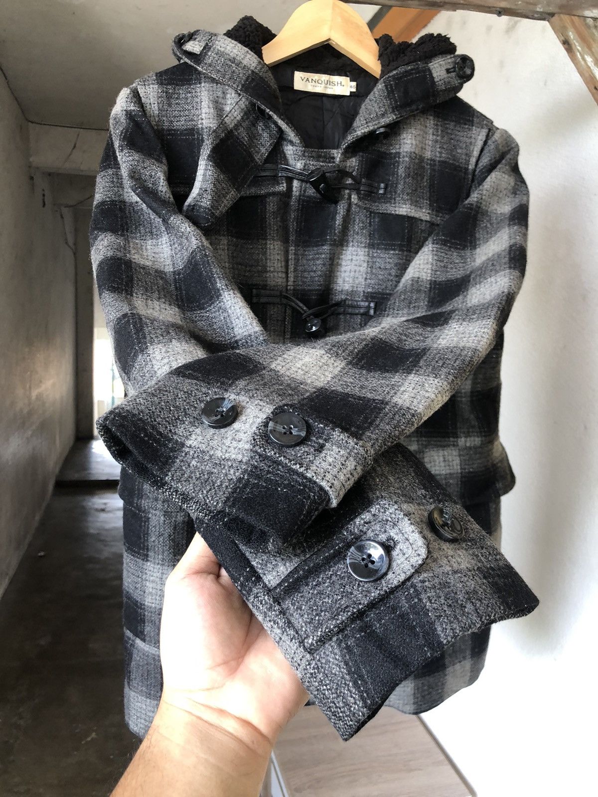 Vanquish Vintage Vanquish Japan Box Duffle Coat Size US S / EU 44-46 / 1 - 14 Thumbnail