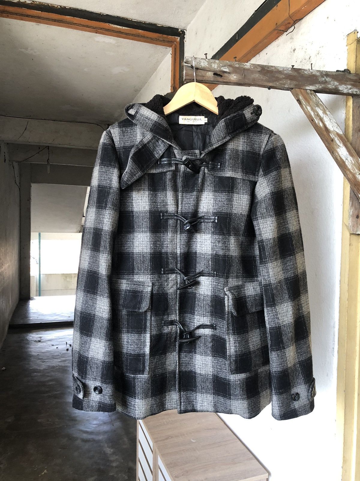 Vanquish Vintage Vanquish Japan Box Duffle Coat Size US S / EU 44-46 / 1 - 8 Thumbnail