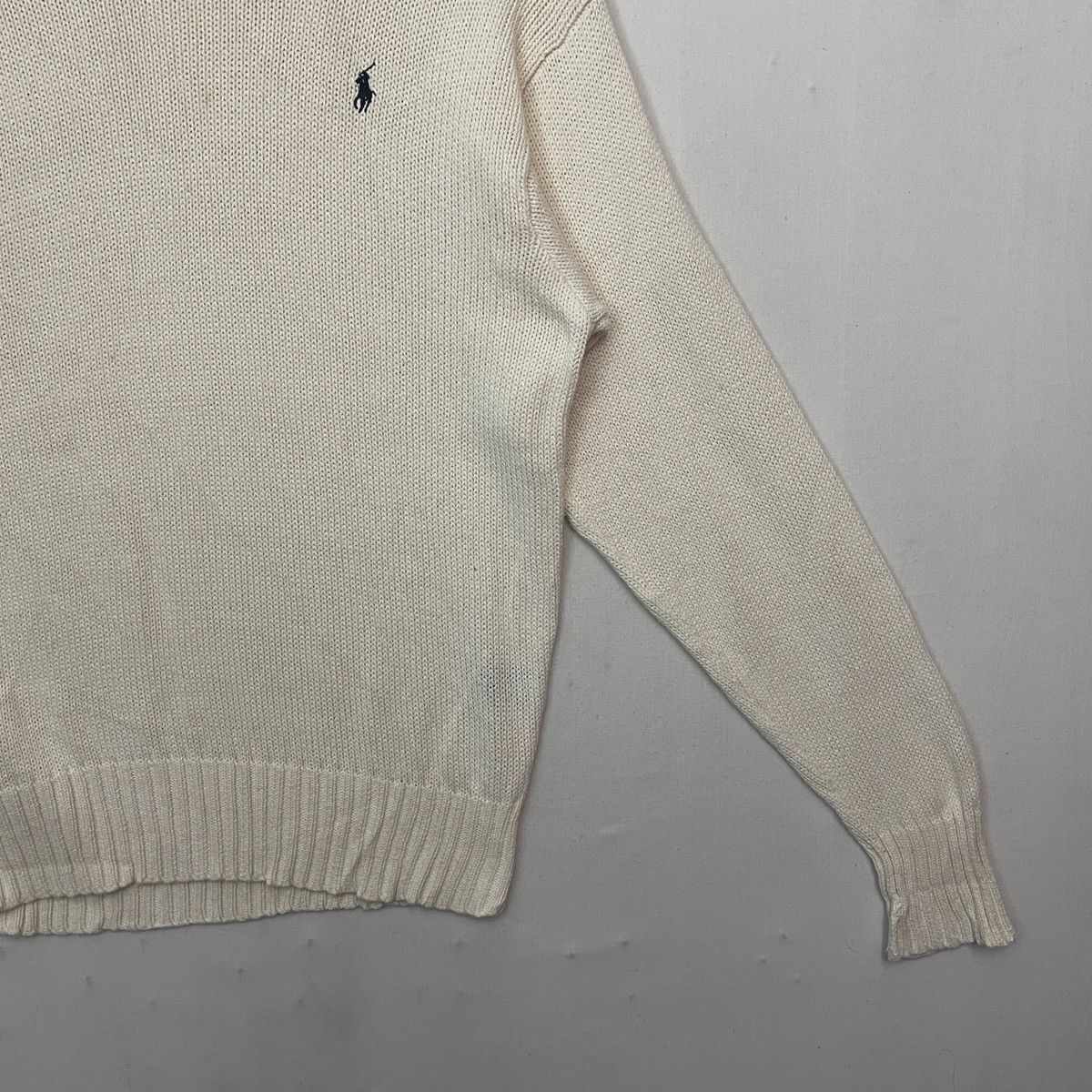 Polo Ralph Lauren Vintage POLO by RALPH LAURAN Plain Embroidery Logo Knitwear Size US S / EU 44-46 / 1 - 4 Thumbnail