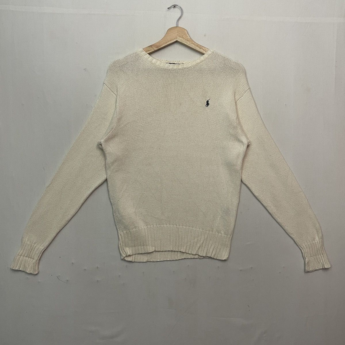 Polo Ralph Lauren Vintage POLO by RALPH LAURAN Plain Embroidery Logo Knitwear Size US S / EU 44-46 / 1 - 1 Thumbnail