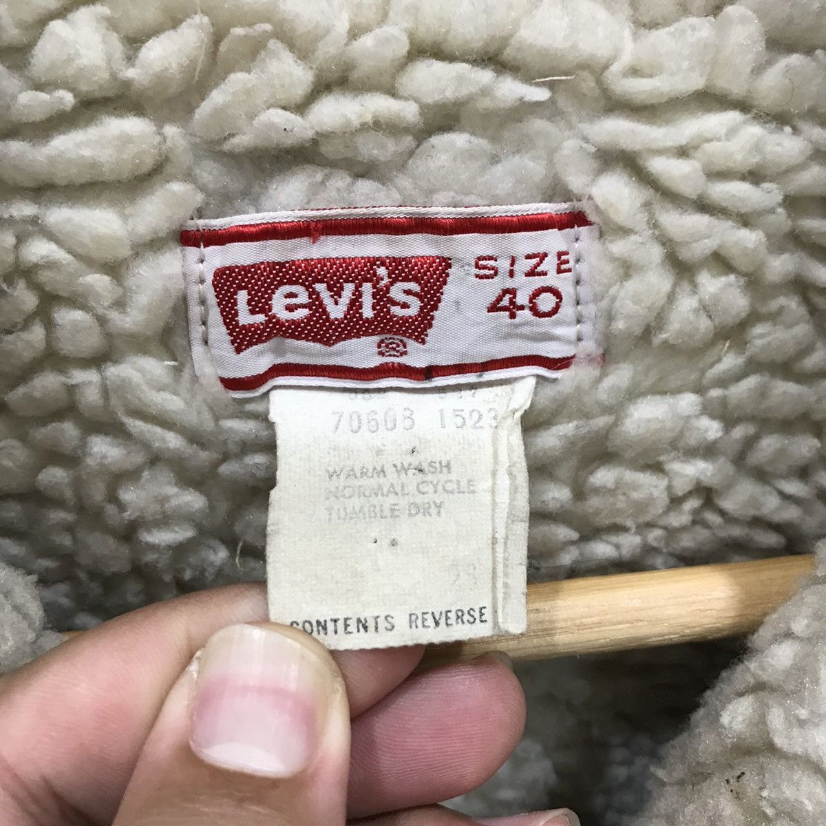 Levi's × Levi's Vintage Clothing × Vintage Vintage Levi's Sherpa Shearling Corduroy Jacket Size US L / EU 52-54 / 3 - 6 Thumbnail