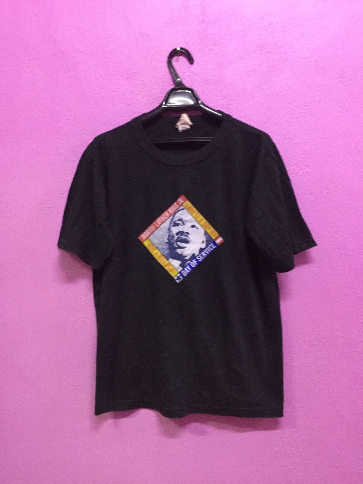 Rap Tees × Vintage Martin Luther King Jr Tee Size Medium Size US M / EU 48-50 / 2 - 1 Thumbnail