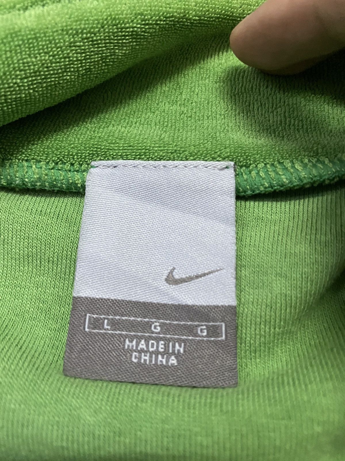 Nike Vintage Nike Swoosh Logo Corduroy Jacket Size L / US 10 / IT 46 - 9 Thumbnail
