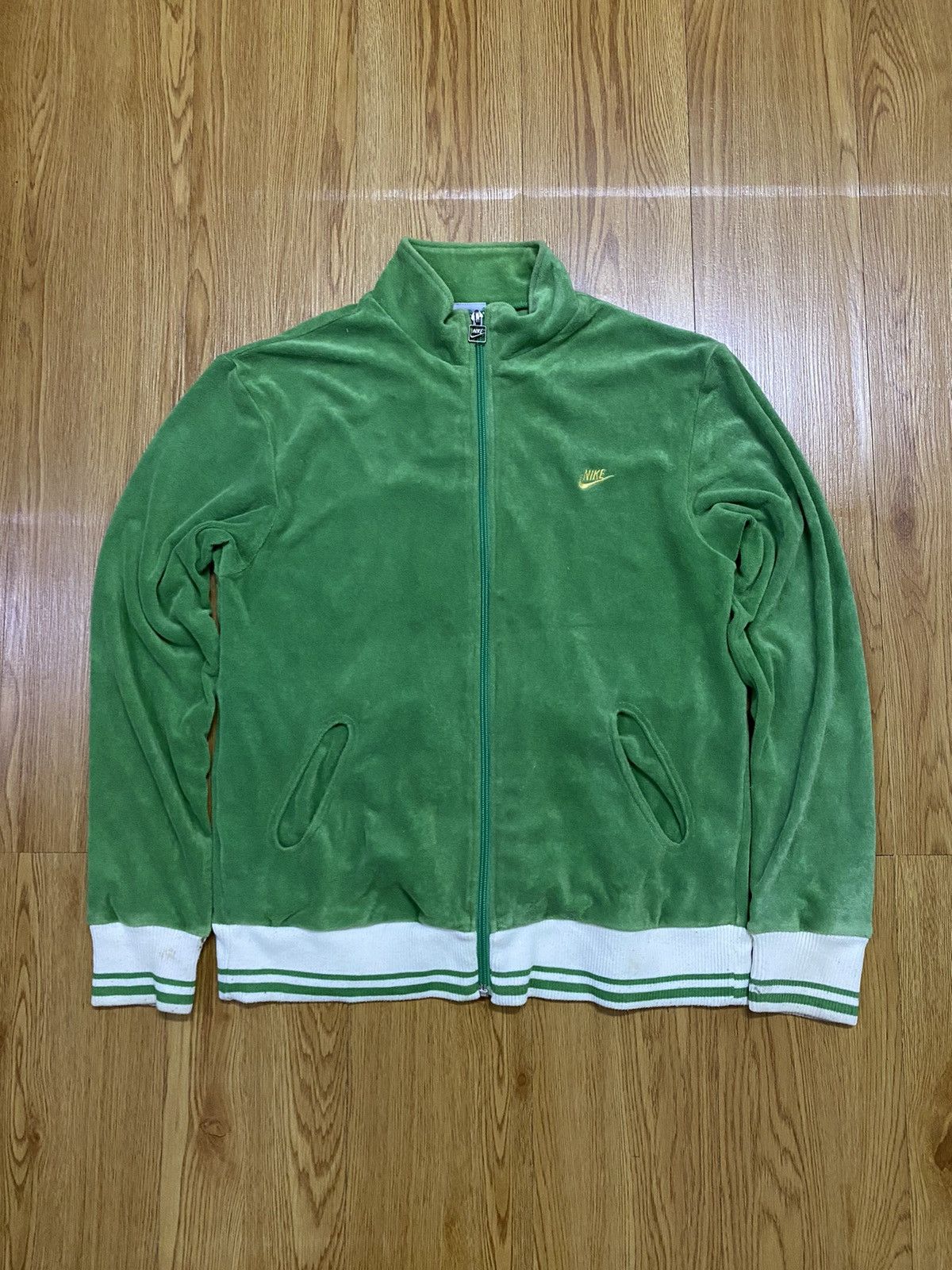 Vintage Nike Swoosh Logo Corduroy Jacket