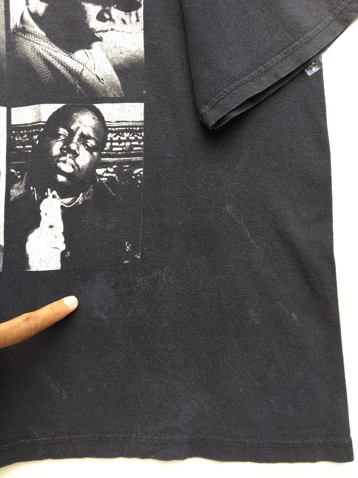 Rap Tees EXTREMELY RARE VINTAGE NOTORIOUS B.I.G. (BIGGIE) TEE!!! Size US XXL / EU 58 / 5 - 6 Thumbnail