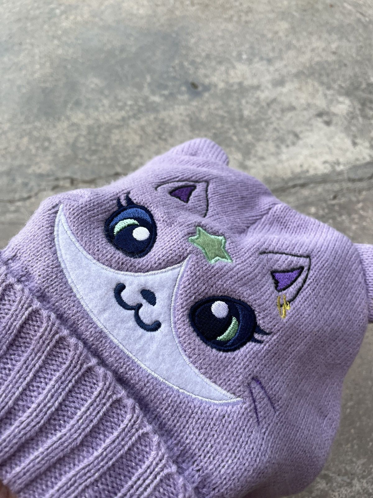 Anime × Japanese Brand PURPLE PUSHEEN BEANIE HAT Size ONE SIZE - 3 Thumbnail