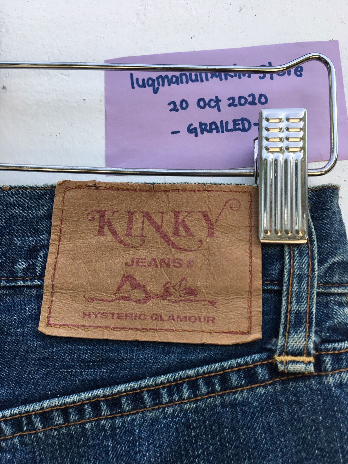 Hysteric Glamour Kinky Jeans Hysteric Glamour Made In Japan Denim Jeans Size US 28 / EU 44 - 19 Thumbnail