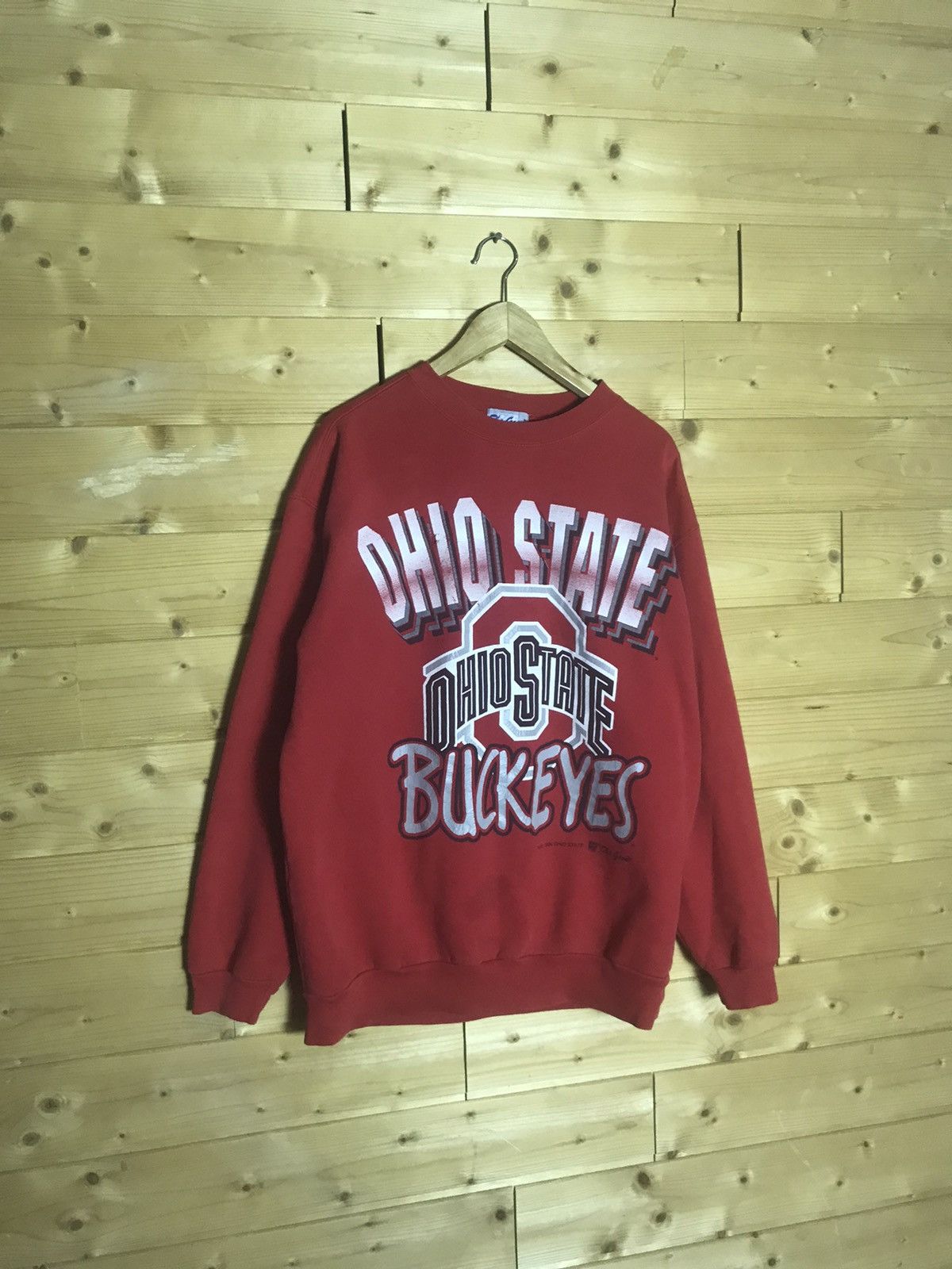 NFL 1994 Vintage 90s Ohio State Buckeyes sweatshirt Size US L / EU 52-54 / 3 - 2 Thumbnail