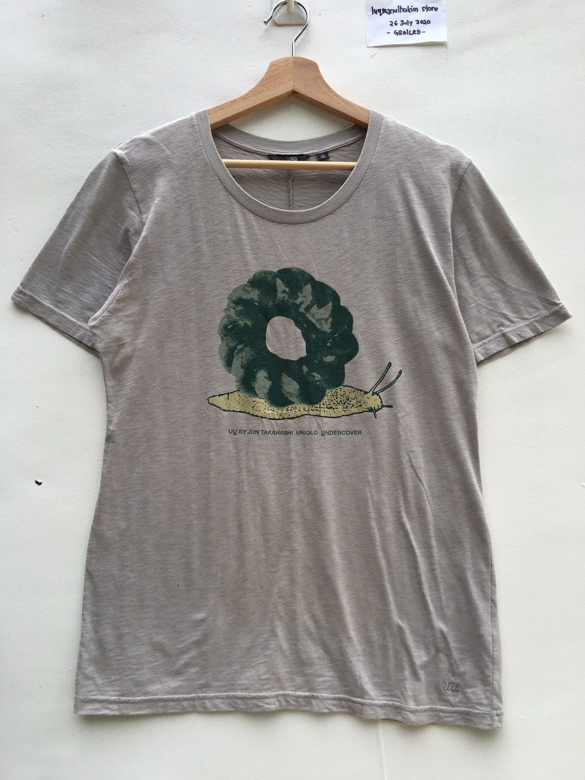 Undercover × Uniqlo Uniqlo x Undercover UU Snail Printed Design T-shirt Size US M / EU 48-50 / 2 - 1 Thumbnail