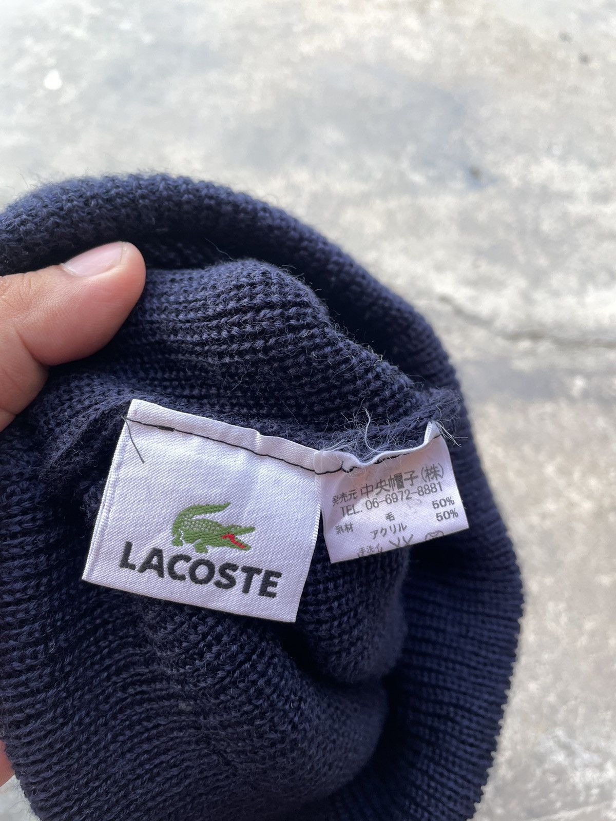 Lacoste LACOSTE BEANIE HAT Size ONE SIZE - 4 Thumbnail