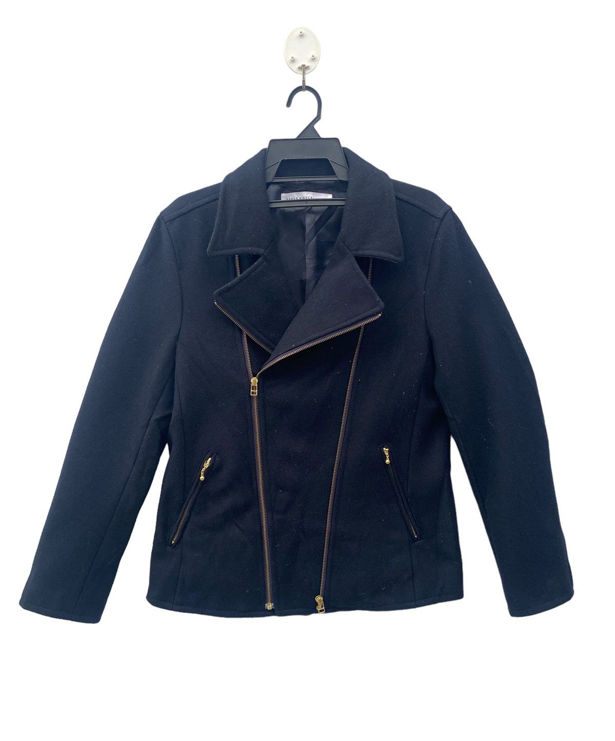 Takeo Kikuchi Vtg 90s TAKEO KIKUCHI TOKYO wool jacket two way zipper Size US L / EU 52-54 / 3 - 1 Thumbnail