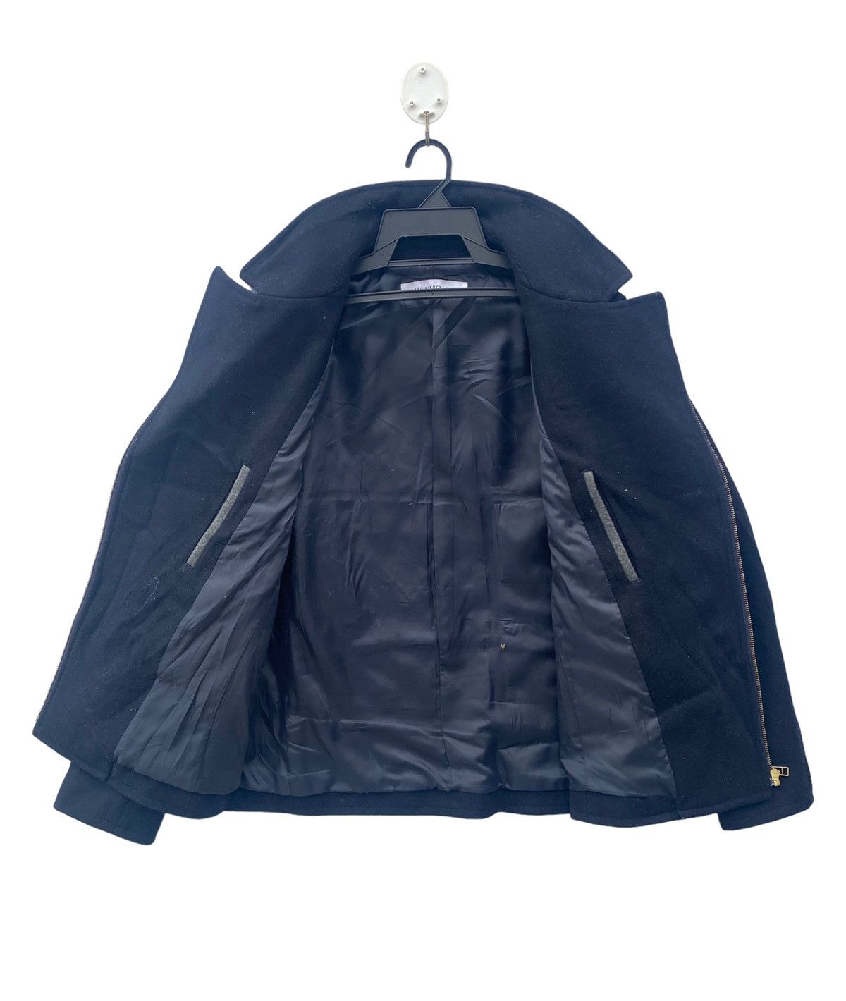 Takeo Kikuchi Vtg 90s TAKEO KIKUCHI TOKYO wool jacket two way zipper Size US L / EU 52-54 / 3 - 3 Thumbnail