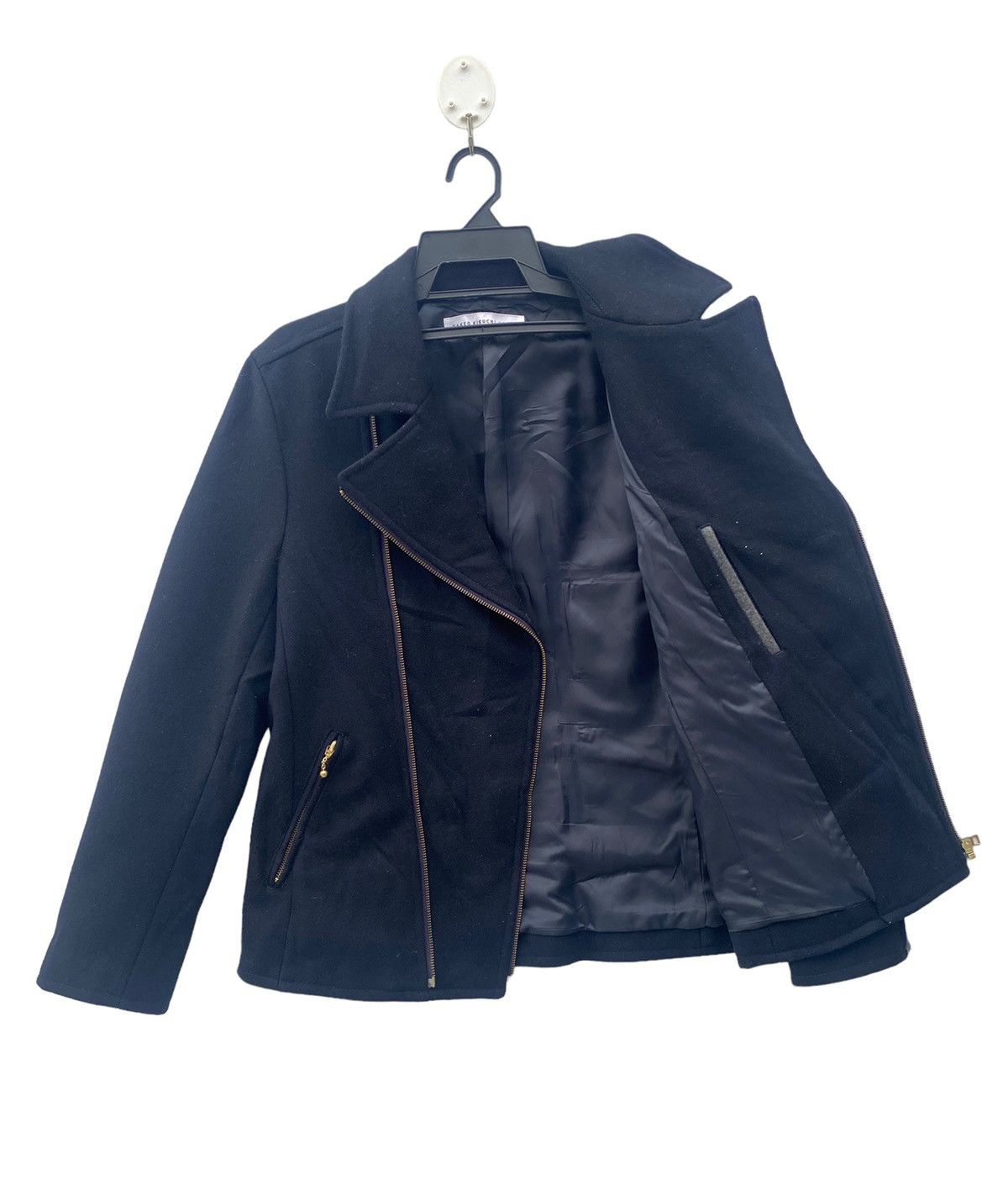 Takeo Kikuchi Vtg 90s TAKEO KIKUCHI TOKYO wool jacket two way zipper Size US L / EU 52-54 / 3 - 2 Thumbnail