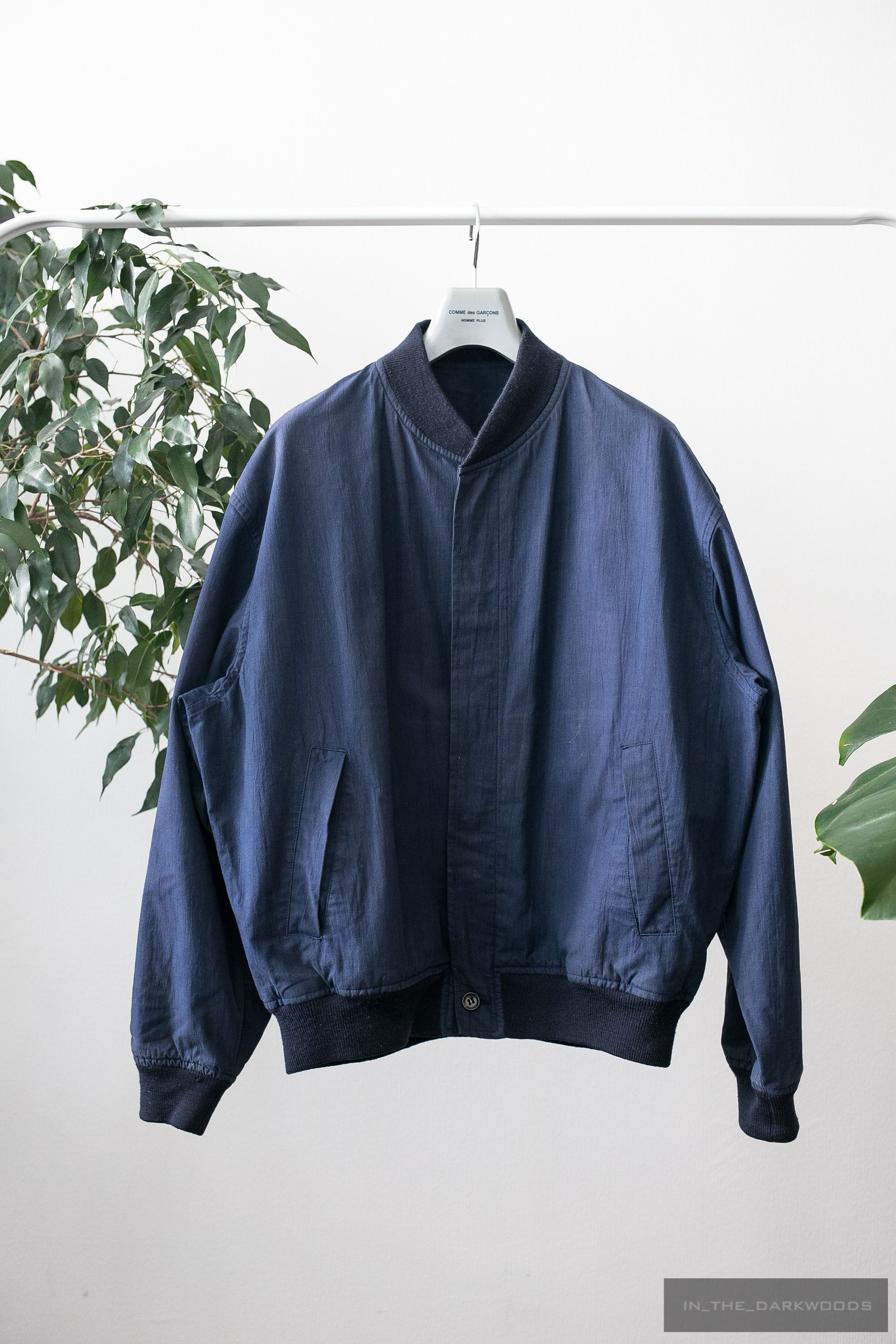 Comme des Garcons Homme vintage cotton bomber jacket Size US M / EU 48-50 / 2 - 1 Thumbnail