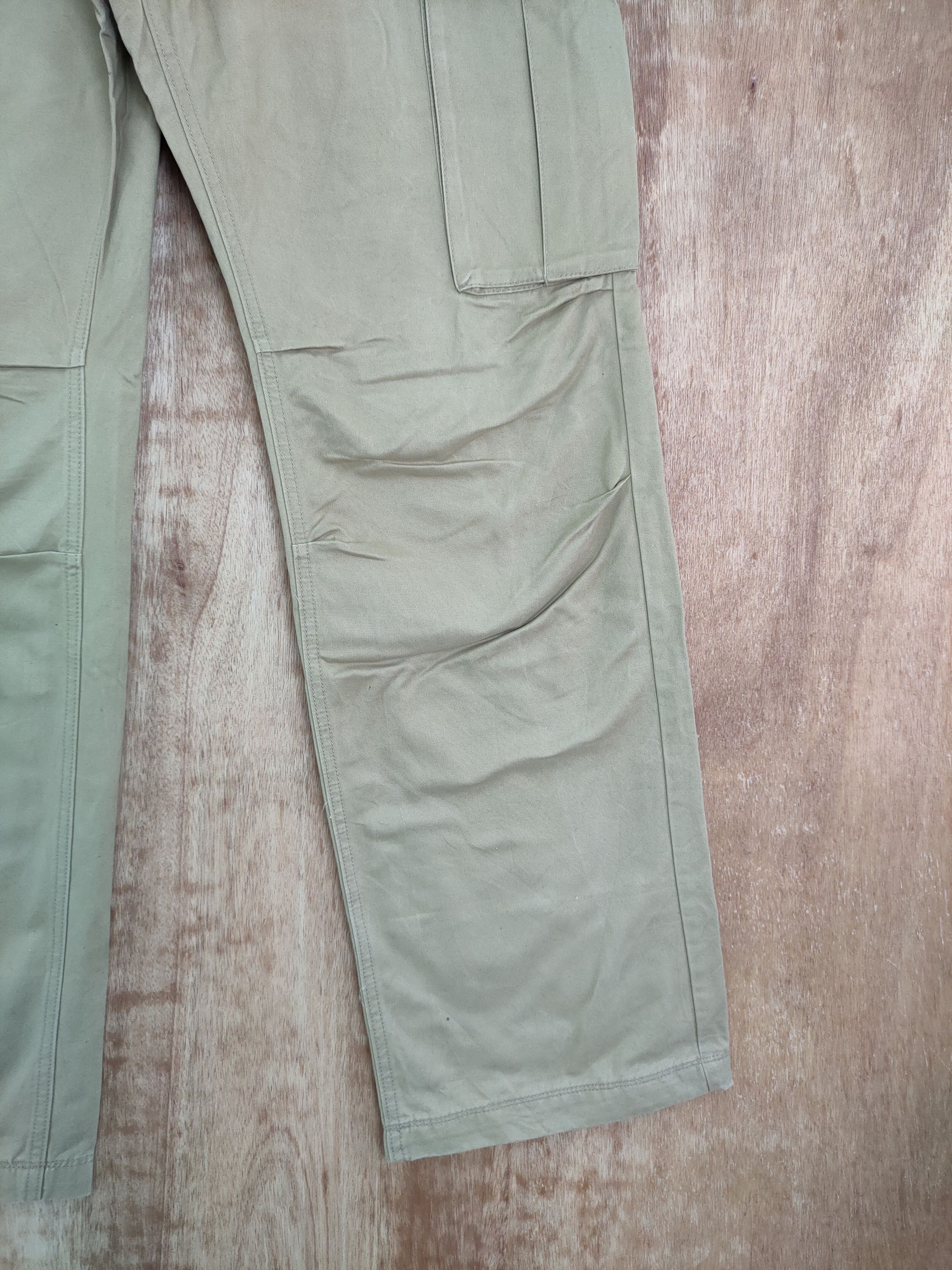 Gap Gap Kenye brown multipocket tactical cargo pants #468DL Size US 33 - 2 Thumbnail