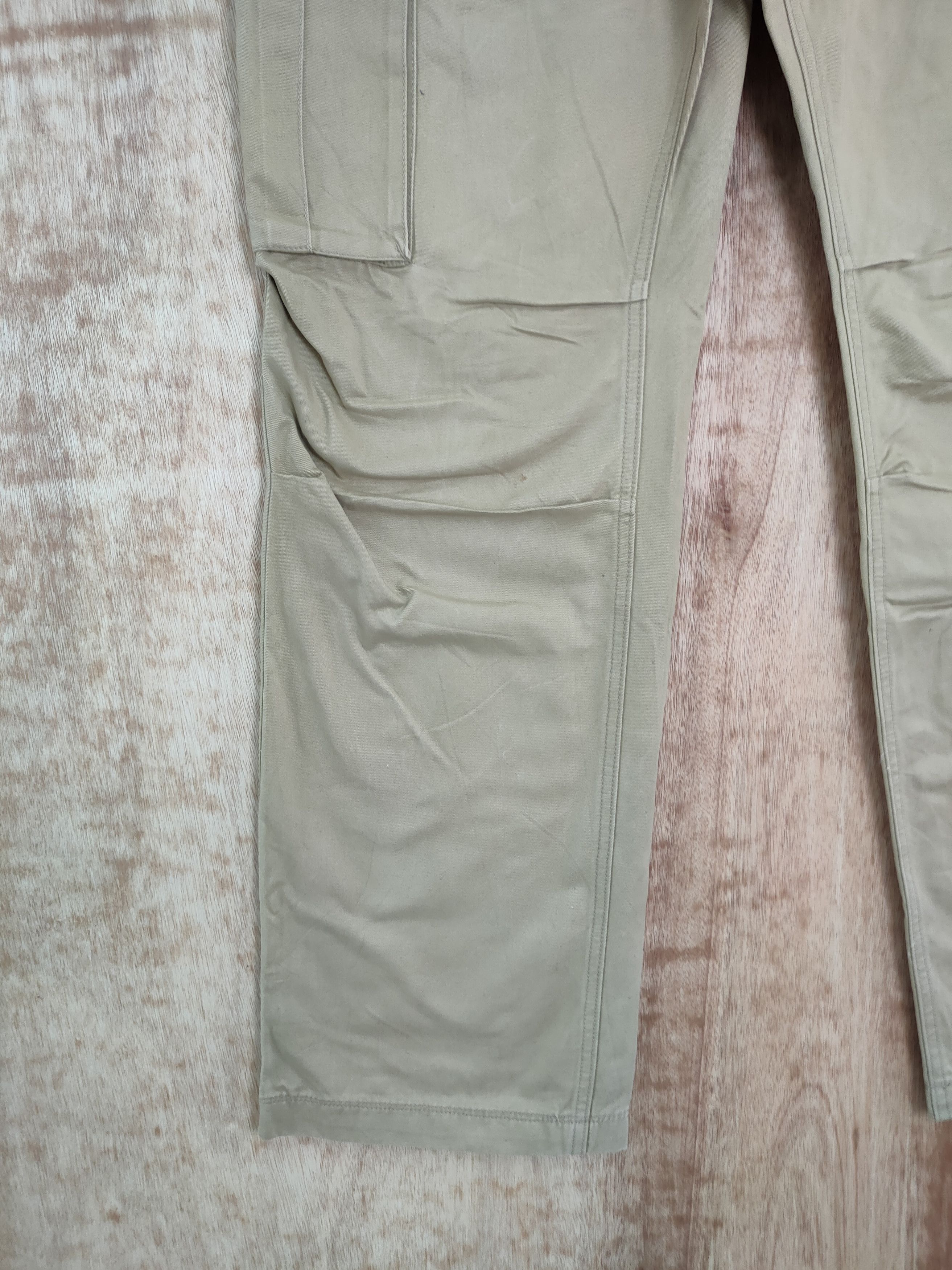 Gap Gap Kenye brown multipocket tactical cargo pants #468DL Size US 33 - 3 Thumbnail
