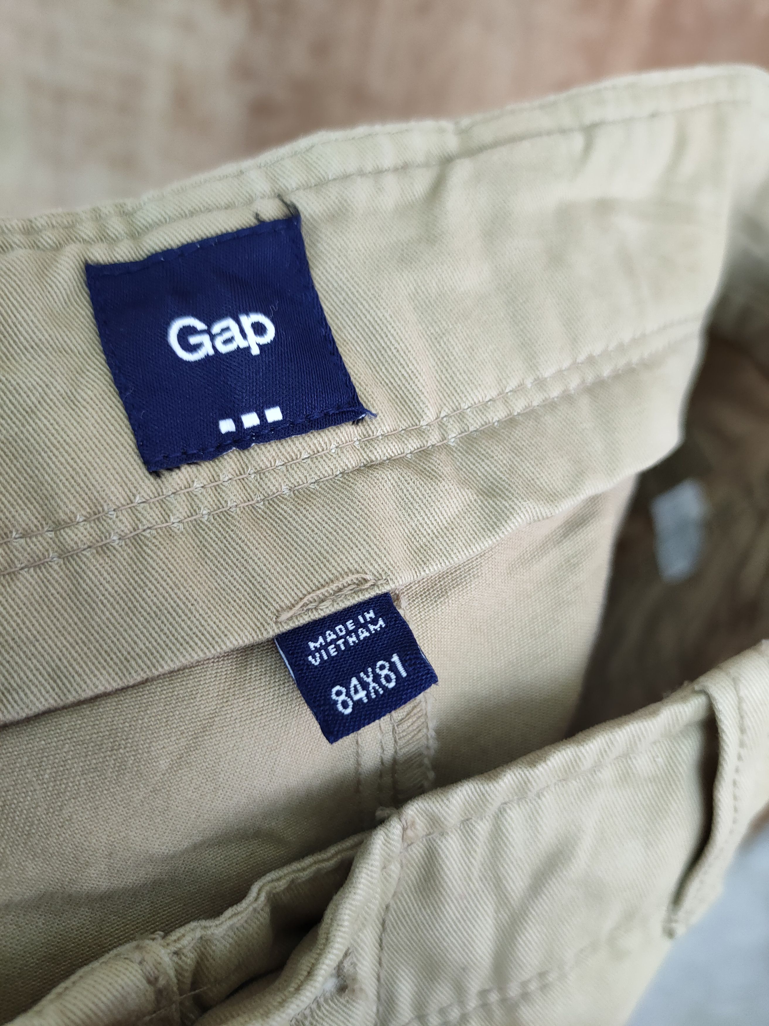 Gap Gap Kenye brown multipocket tactical cargo pants #468DL Size US 33 - 10 Thumbnail