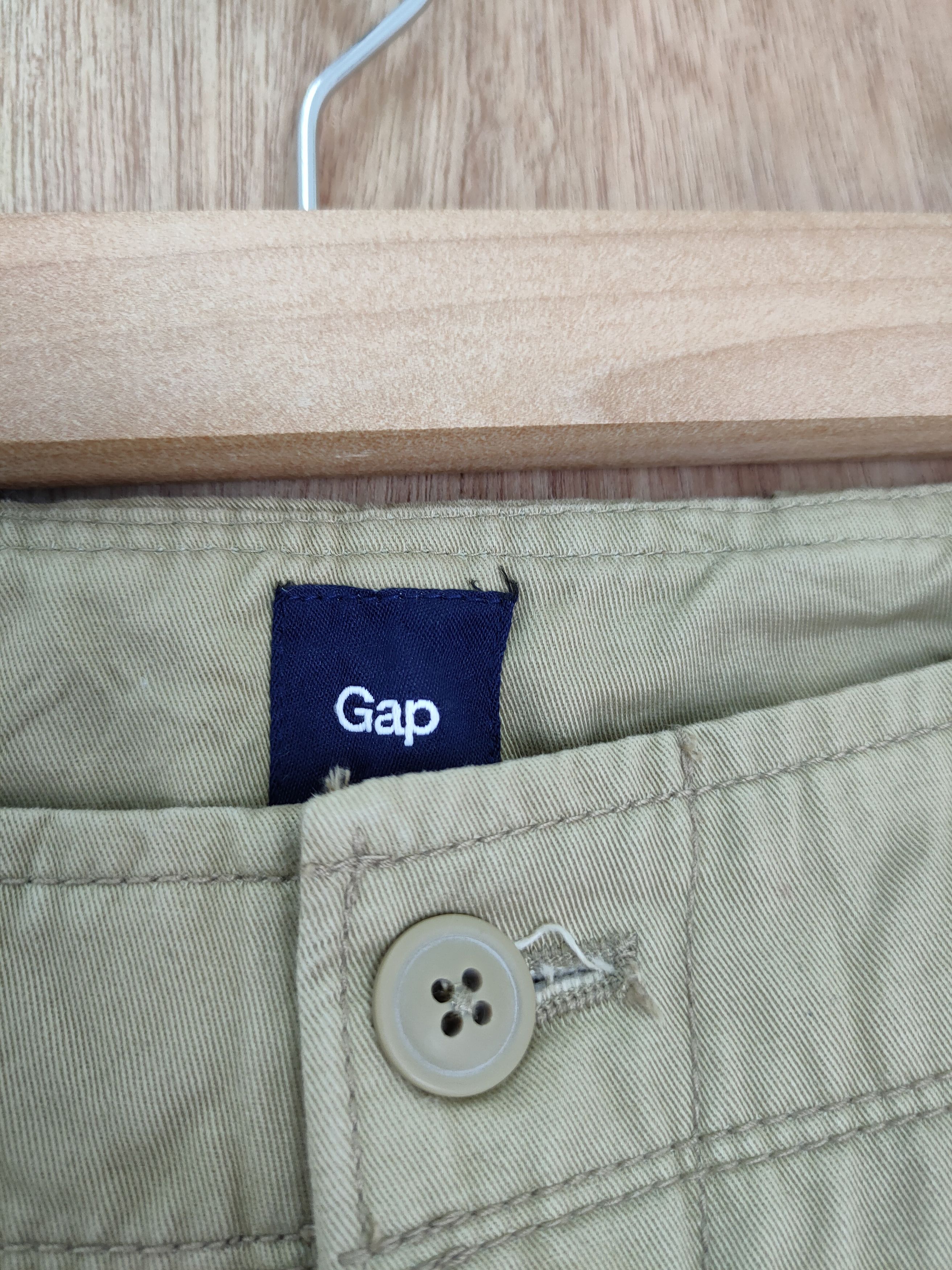 Gap Gap Kenye brown multipocket tactical cargo pants #468DL Size US 33 - 6 Thumbnail
